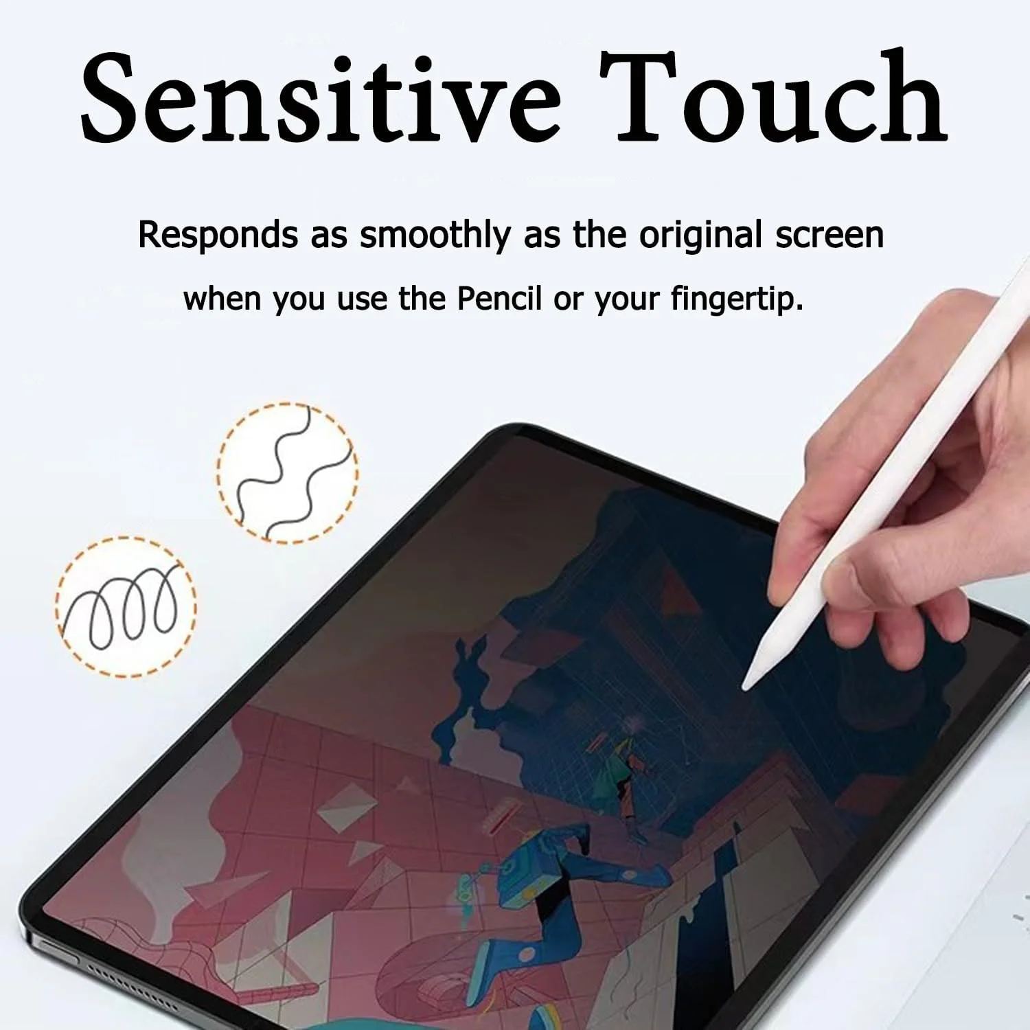 محافظ صفحه نمایش حریم خصوصی مغناطیسی 360 درجه BLCshine برای Samsung Galaxy Tab S10+/S10 Plus 12.4 اینچ 2024، فیلتر حریم خصوصی 4 طرفه مات ضد تابش و ضد خش، بسیار حساس و بدون حباب [غیر شیشه ای]