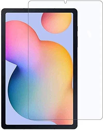 محافظ صفحه نمایش AWH، بسته 2 عددی، سازگار با تبلت سامسونگ گلکسی تب S6 Lite (SM-P610 / SM-P615)، شیشه حرارت دیده ممتاز با سختی 9H و لبه گرد 2.5D برای تبلت 10.4 اینچی سامسونگ گلکسی تب S6 Lite، (2 عدد)