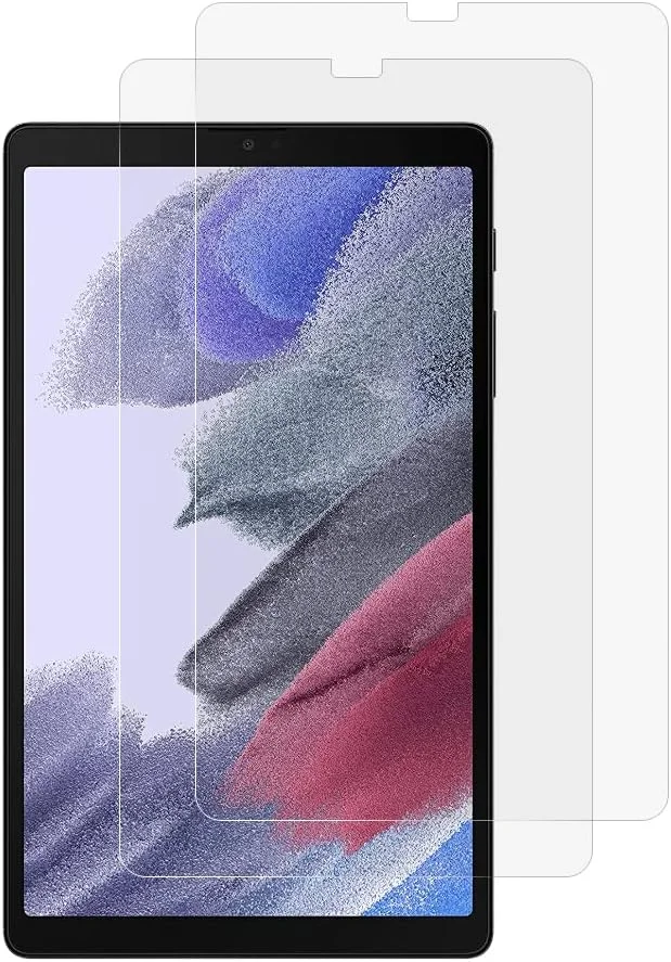 محافظ صفحه نمایش اُ ازون [بسته 2 عددی] برای تبلت سامسونگ گلکسی تب A7 لایت 8.7 اینچ 2021، شیشه حرارت دیده، ضد خش، نصب آسان، محافظ صفحه نمایش بدون حباب - شفاف