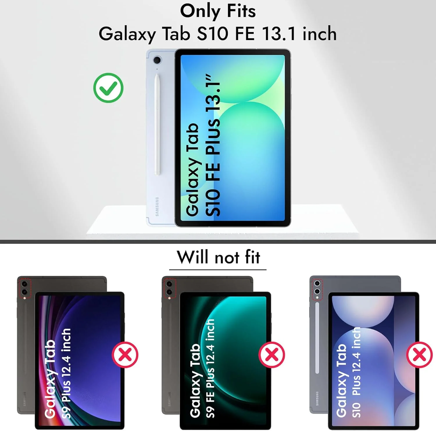 محافظ صفحه نمایش شیشه ای حرارت دیده Robustrion برای تبلت سامسونگ گلکسی تب S10 FE Plus با اندازه 13.1 اینچ محافظ صفحه نمایش شیشه ای حرارت دیده Robustrion برای تبلت سامسونگ گلکسی تب S10 FE Plus با اندازه 13.1 اینچ