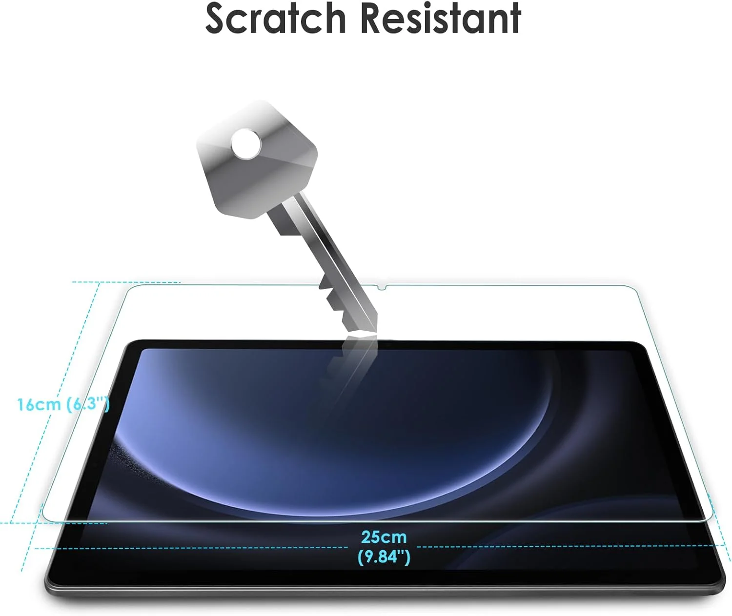 بسته 2 عددی محافظ صفحه نمایش WD&CD سازگار با Samsung Galaxy Tab S10 Lite/S9 FE/S10 F/S9 10.9 اینچ، محافظ صفحه نمایش شیشه ای حرارت دیده 2.5D، سختی 9H، ضد خش، بدون حباب بسته 2 عددی محافظ صفحه نمایش WD&CD سازگار با Samsung Galaxy Tab S10 Lite/S9 FE/S10 F/S9 10.9 اینچ، محافظ صفحه نمایش شیشه ای حرارت دیده 2.5D، سختی 9H، ضد خش، بدون حباب