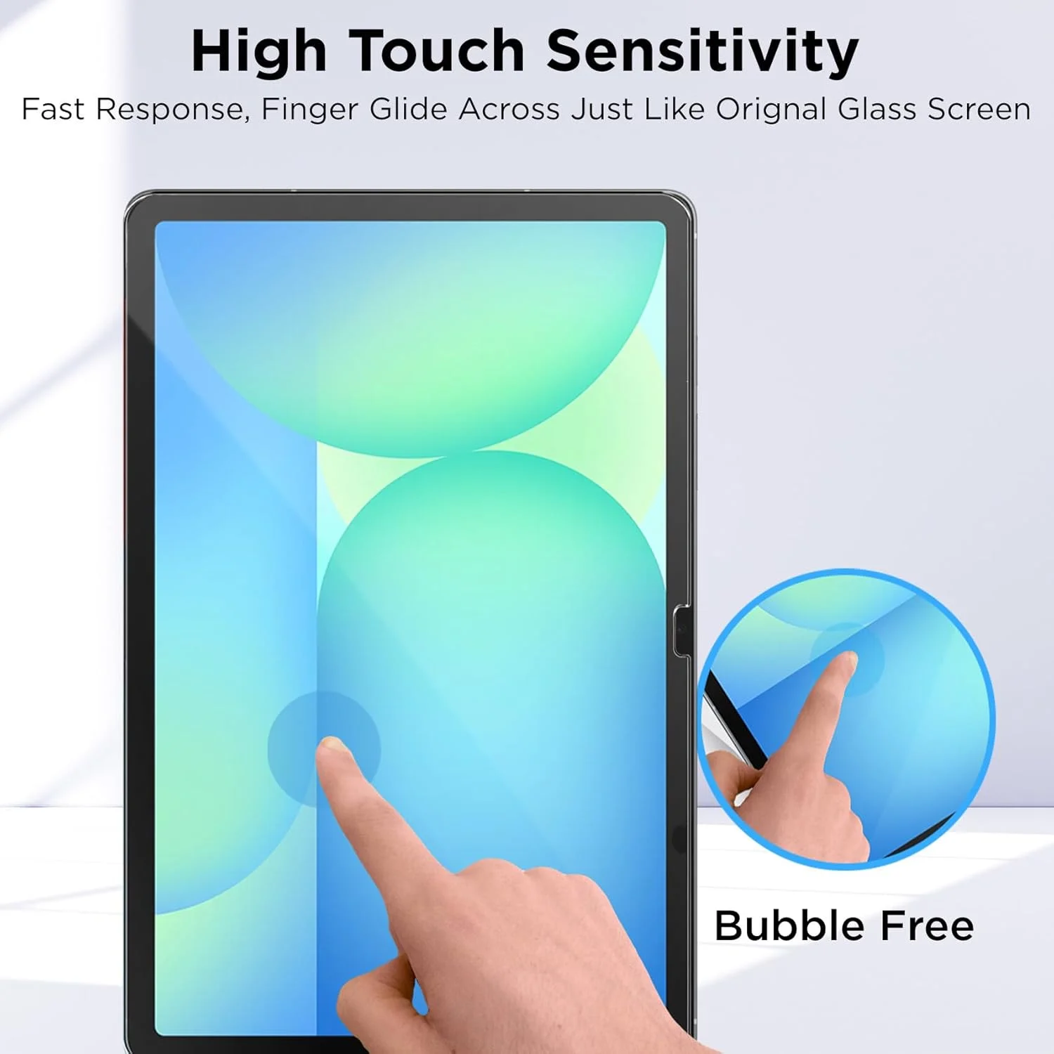 محافظ صفحه نمایش شیشه ای حرارت دیده Robustrion برای تبلت سامسونگ گلکسی تب S10 FE Plus با اندازه 13.1 اینچ محافظ صفحه نمایش شیشه ای حرارت دیده Robustrion برای تبلت سامسونگ گلکسی تب S10 FE Plus با اندازه 13.1 اینچ