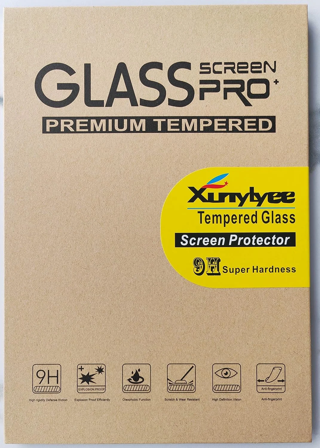 محافظ صفحه نمایش [2 عددی] XunyLyee سازگار با Samsung Galaxy Tab A7 Lite -T220/-T225، فیلم شیشه ای حرارت دیده برای تبلت Galaxy Tab A7 Lite 2021 ضد خش نصب آسان