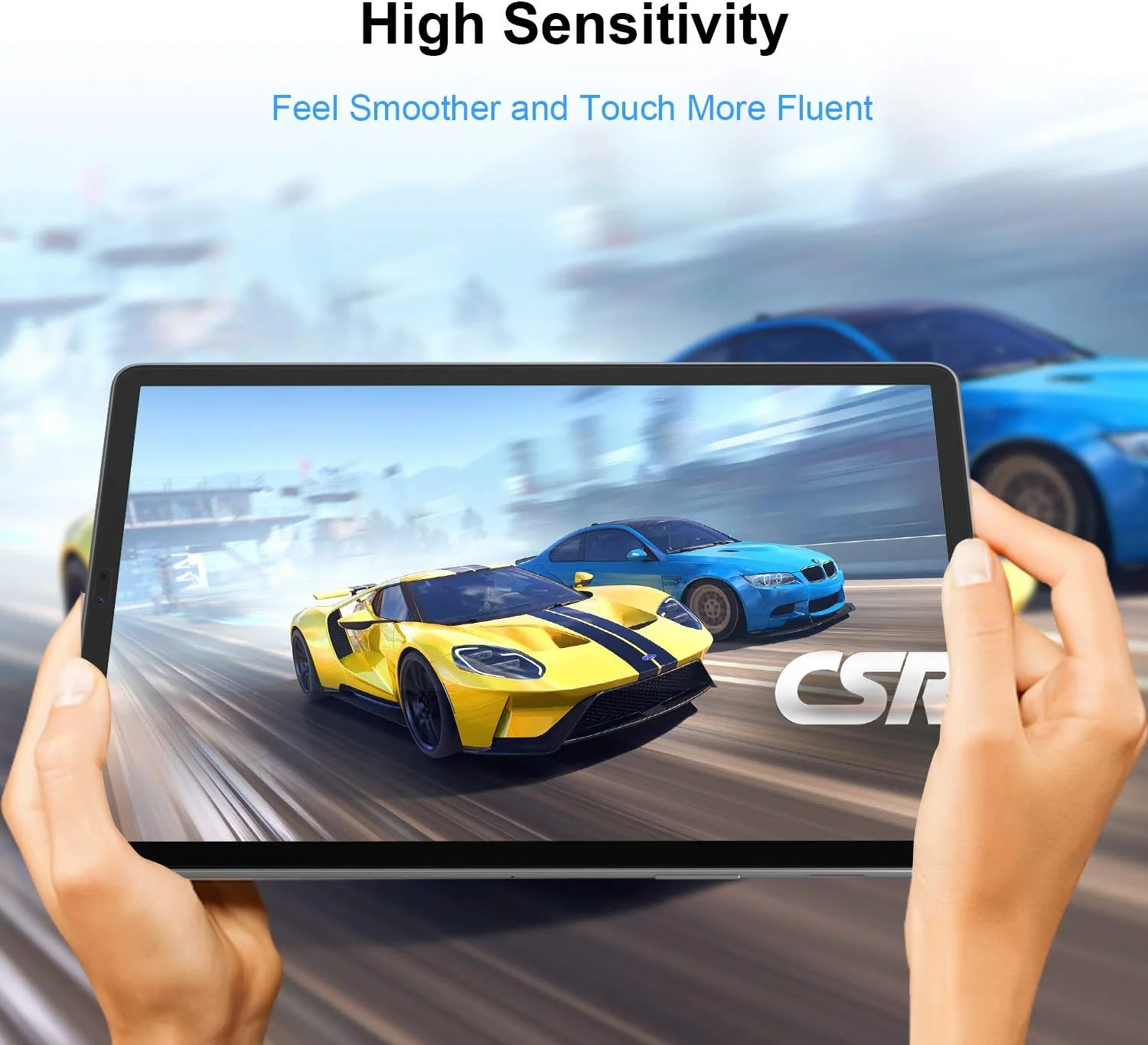 محافظ صفحه نمایش Gerutek بسته 2 عددی برای تبلت سامسونگ گلکسی تب S5e/S6 10.5 اینچی، SM-T720/T725، SM-T860/865، محافظ صفحه نمایش شیشه ای حرارت دیده [فوق العاده شفاف] [ضد خش] [بدون حباب] برای گلکسی S6/S5e