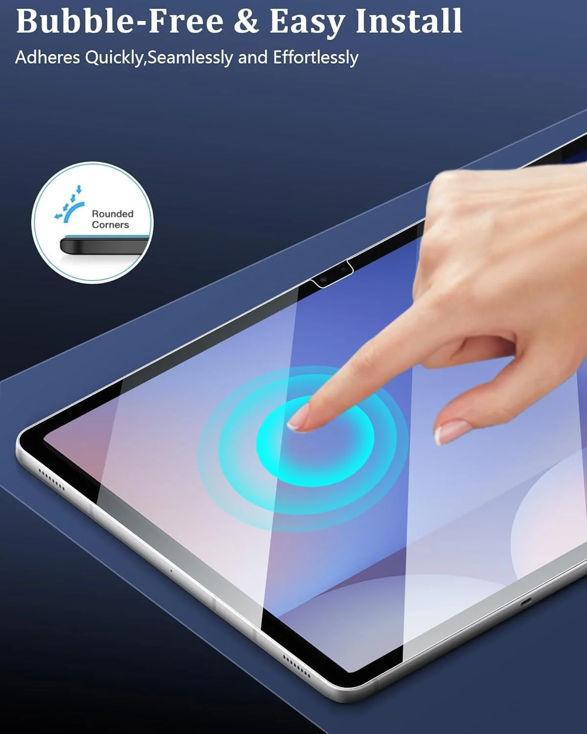 محافظ صفحه نمایش 2 عددی NESLIN برای تبلت سامسونگ گلکسی تب S10 Ultra 14.6 اینچ 2024، شیشه حرارت دیده 9H با وضوح بالا و ضد خش، سازگار با قلم S Pen برای گلکسی تب S10 Ultra/S9 Ultra 14.6 اینچ