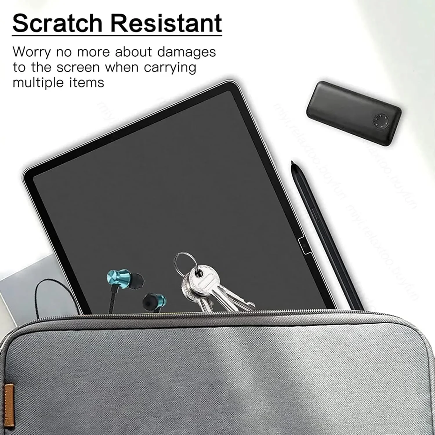 (2 عدد) محافظ صفحه نمایش کاغذ مانند Lukione سازگار با تبلت سامسونگ گلکسی تب S9 پلاس/تب S9 + [نسخه 12.4 اینچی 2023] فیلم نرم طراحی و نوشتن شبیه کاغذ ضد خش بدون حباب (12.4 اینچ)