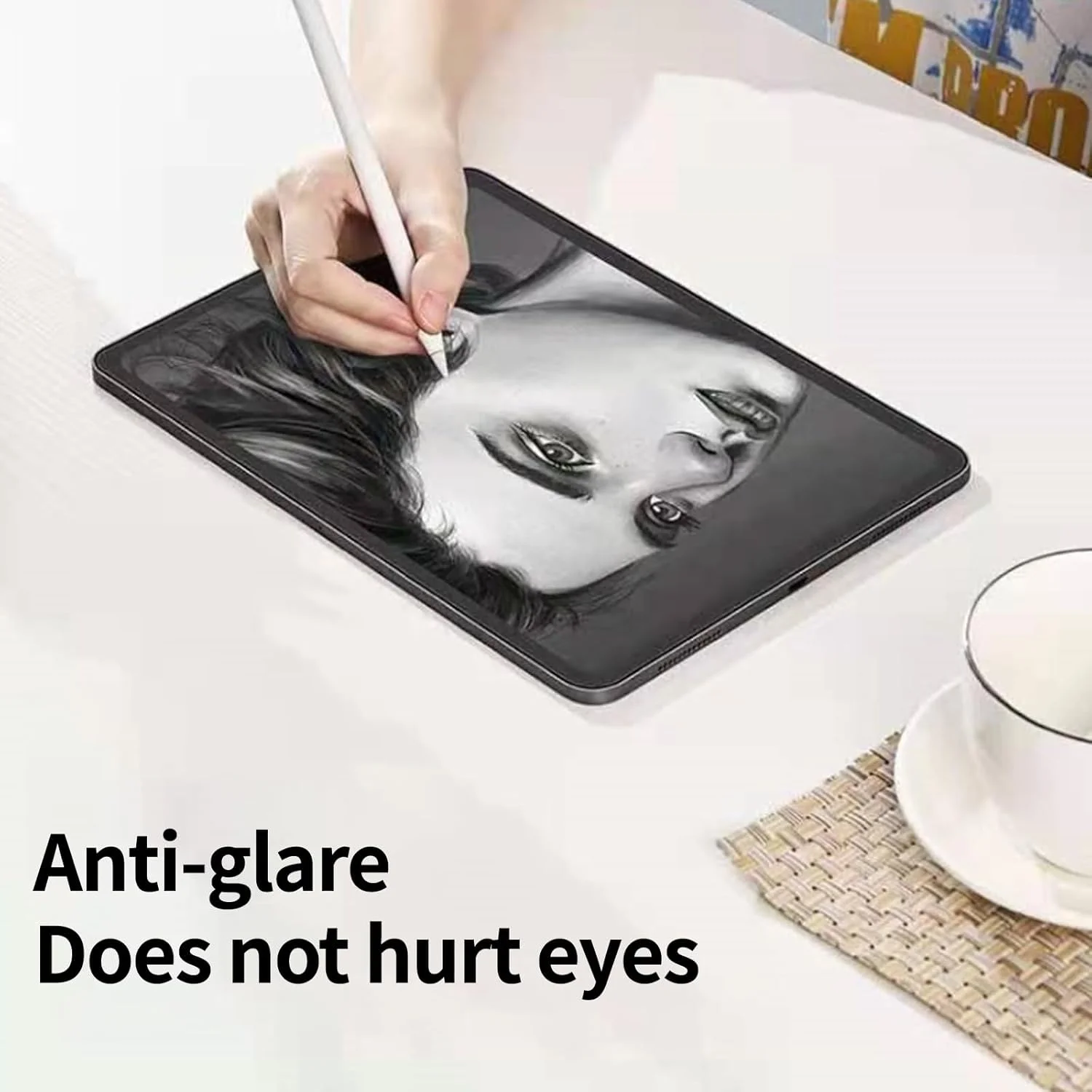 محافظ صفحه نمایش کاغذی تبلت Lukione بسته 2 عددی سازگار با Samsung Galaxy Tab S10 Ultra [14.6 اینچ نسخه 2024]، فیلم نرم طراحی و نوشتن شبیه کاغذ، ضد خش و بدون حباب (14.6 اینچ)