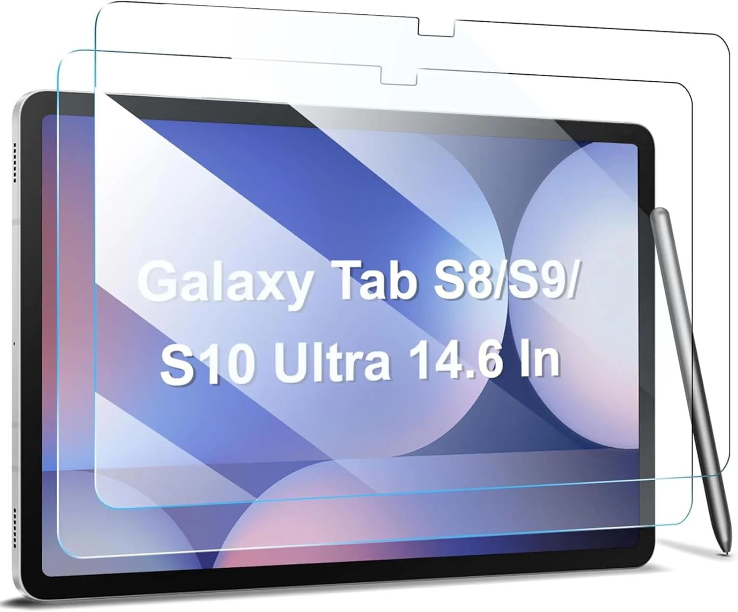 محافظ صفحه نمایش 2 عددی Vurtboly سازگار با Samsung Galaxy Tab S10 Ultra 14.6 اینچ 2024/Tab S9 Ultra/Tab S8 Ultra، شیشه حرارت دیده 9H سازگار با قلم S، مناسب برای استفاده با قاب برای Galaxy Tab S10 Ultra 2024 محافظ صفحه نمایش 2 عددی Vurtboly سازگار با Samsung Galaxy Tab S10 Ultra 14.6 اینچ 2024/Tab S9 Ultra/Tab S8 Ultra، شیشه حرارت دیده 9H سازگار با قلم S، مناسب برای استفاده با قاب برای Galaxy Tab S10 Ultra 2024