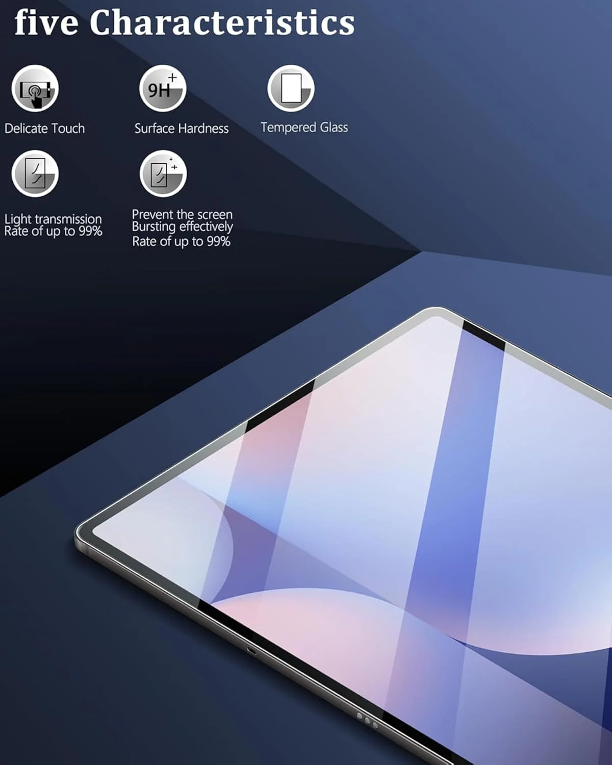 محافظ صفحه نمایش 2 عددی Vurtboly سازگار با Samsung Galaxy Tab S10 Ultra 14.6 اینچ 2024/Tab S9 Ultra/Tab S8 Ultra، شیشه حرارت دیده 9H سازگار با قلم S، مناسب برای استفاده با قاب برای Galaxy Tab S10 Ultra 2024 محافظ صفحه نمایش 2 عددی Vurtboly سازگار با Samsung Galaxy Tab S10 Ultra 14.6 اینچ 2024/Tab S9 Ultra/Tab S8 Ultra، شیشه حرارت دیده 9H سازگار با قلم S، مناسب برای استفاده با قاب برای Galaxy Tab S10 Ultra 2024