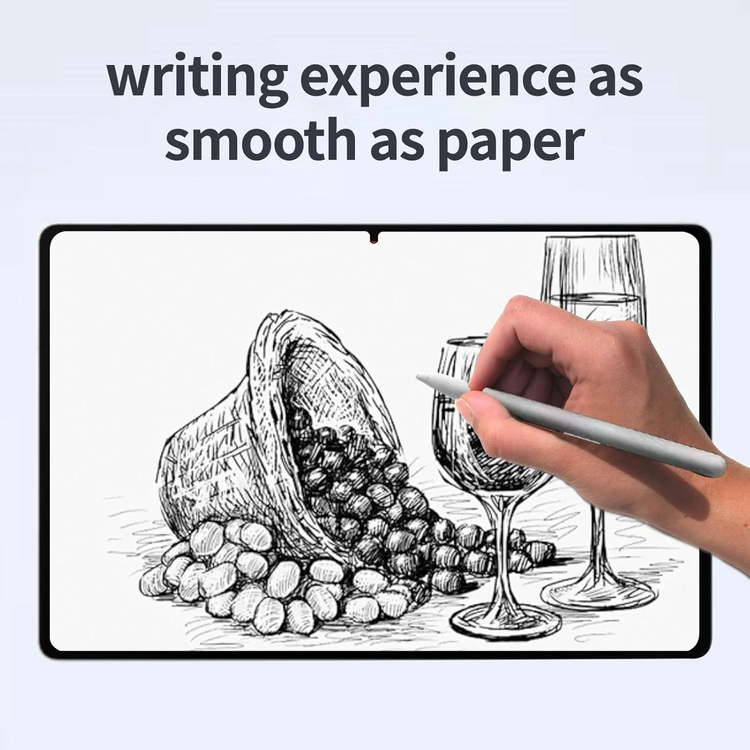 محافظ صفحه نمایش کاغذی تبلت Lukione بسته 2 عددی سازگار با Samsung Galaxy Tab S10 Ultra [14.6 اینچ نسخه 2024]، فیلم نرم طراحی و نوشتن شبیه کاغذ، ضد خش و بدون حباب (14.6 اینچ)