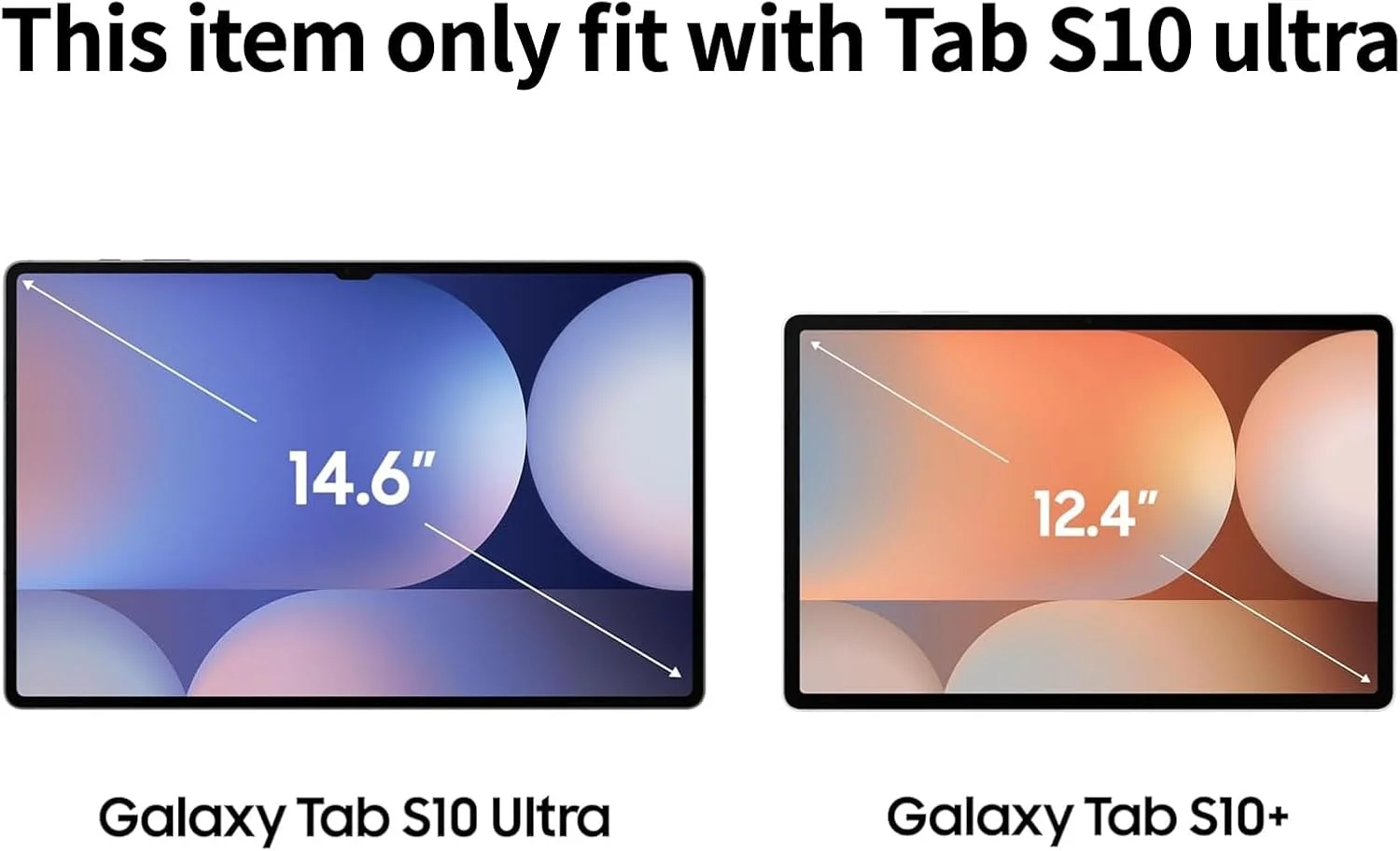 محافظ صفحه نمایش کاغذی تبلت Lukione بسته 2 عددی سازگار با Samsung Galaxy Tab S10 Ultra [14.6 اینچ نسخه 2024]، فیلم نرم طراحی و نوشتن شبیه کاغذ، ضد خش و بدون حباب (14.6 اینچ)