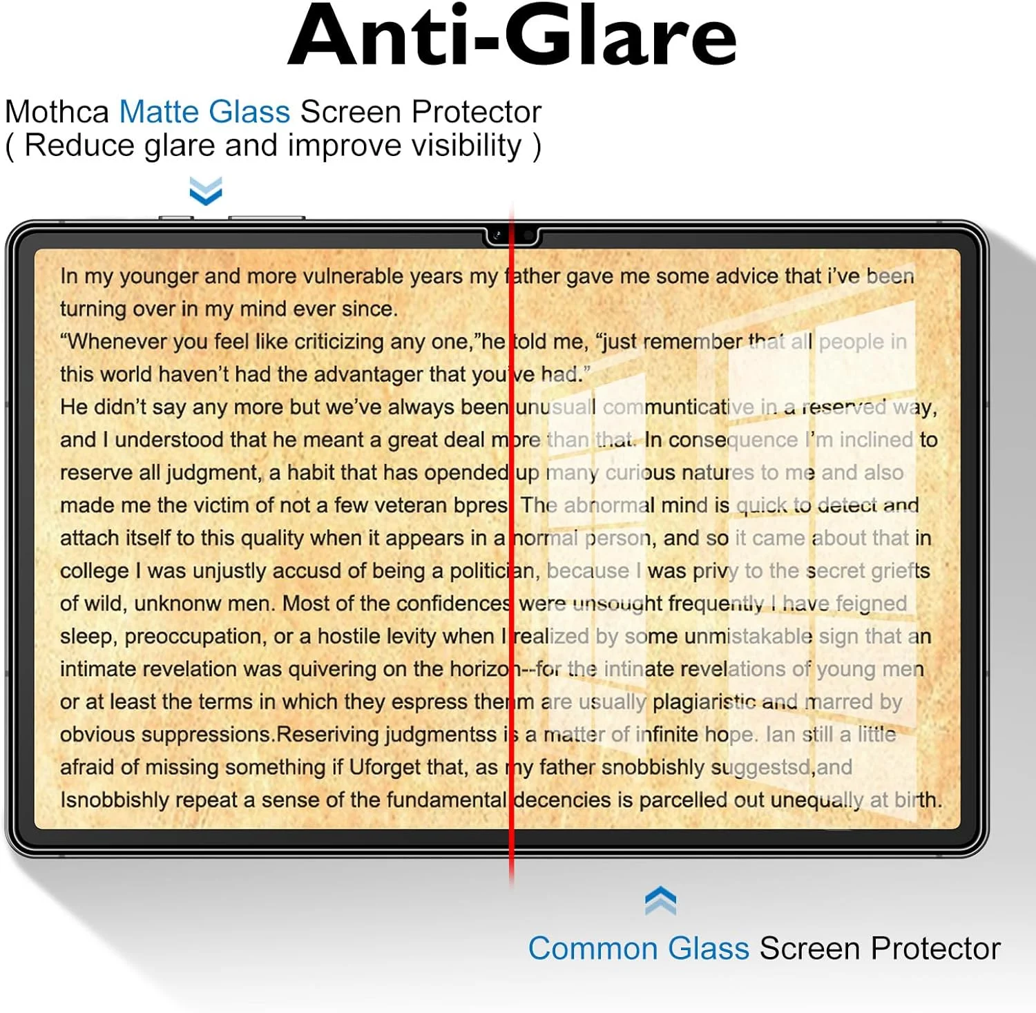 محافظ صفحه نمایش مات شیشه ای Mothca برای گلکسی تب S10 پلاس/S9 پلاس/S9 FE پلاس 12.4 اینچی با قاب نصب آسان، شیشه حرارت دیده ضد تابش و ضد اثر انگشت برای تب S10+/S9FE+/S9+، صاف و روان محافظ صفحه نمایش مات شیشه ای Mothca برای گلکسی تب S10 پلاس/S9 پلاس/S9 FE پلاس 12.4 اینچی با قاب نصب آسان، شیشه حرارت دیده ضد تابش و ضد اثر انگشت برای تب S10+/S9FE+/S9+، صاف و روان