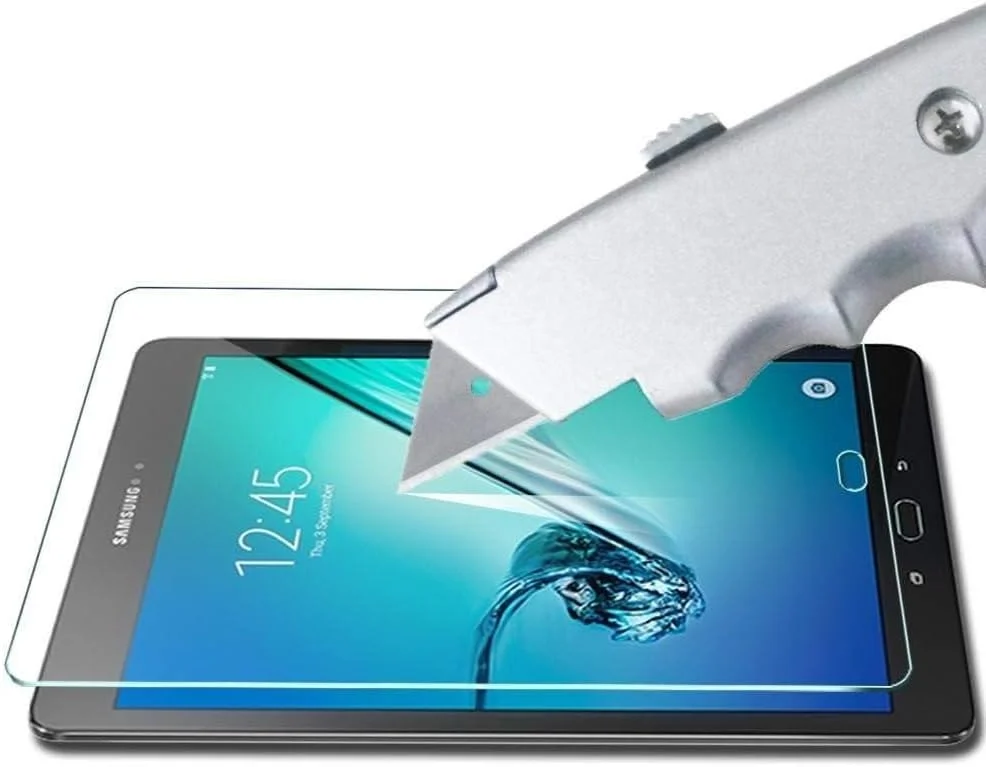 محافظ صفحه نمایش شیشه ای حرارت دیده فوق شفاف مقاوم در برابر خراش Samsung Galaxy Tab S3 9.7 اینچی (SM T820-T825) برای Galaxy Tab S3 محافظ صفحه نمایش شیشه ای حرارت دیده فوق شفاف مقاوم در برابر خراش Samsung Galaxy Tab S3 9.7 اینچی (SM T820-T825) برای Galaxy Tab S3