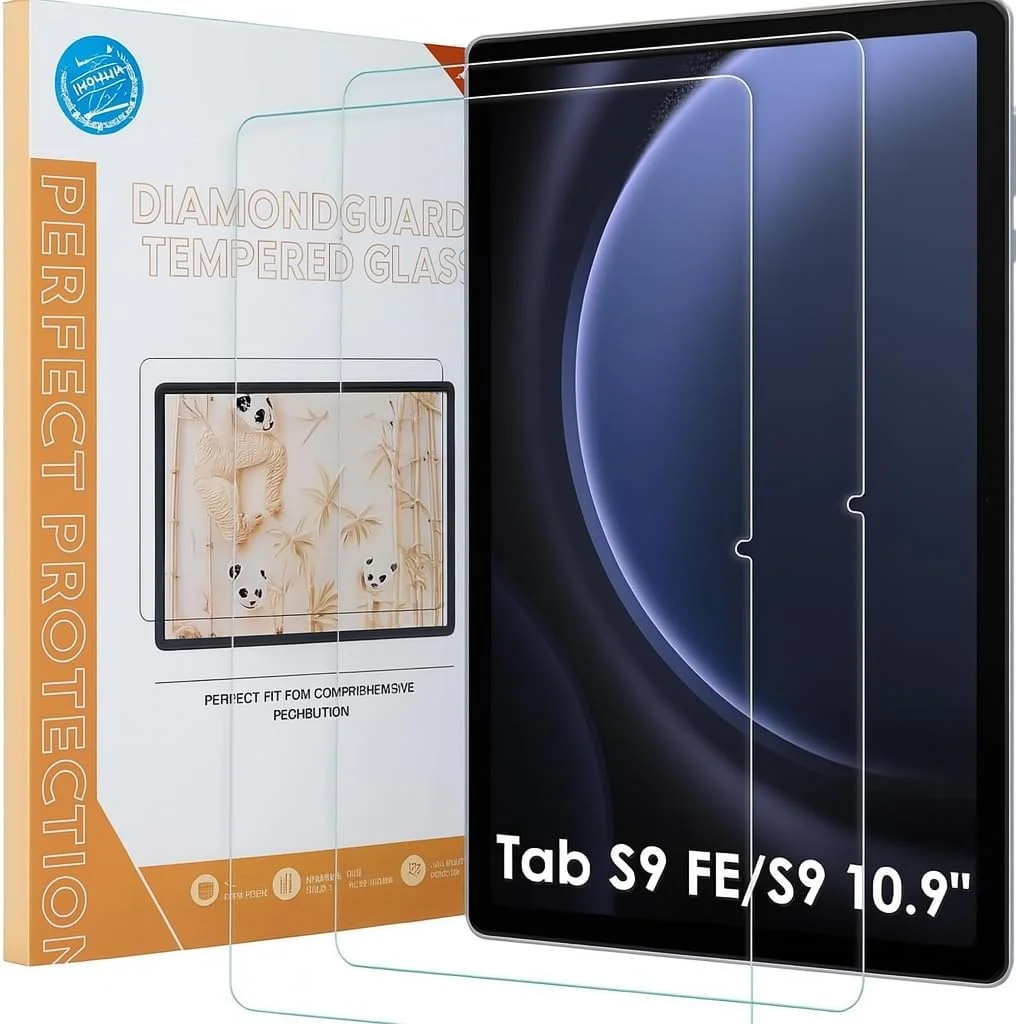 محافظ صفحه نمایش فیلم 10H برای تبلت سامسونگ گلکسی تب S9 (11 اینچ) / تب S9 FE (10.9 اینچ) - سازگار، نصب آسان - سختی 10H (2 عدد محافظ صفحه) محافظ صفحه نمایش فیلم 10H برای تبلت سامسونگ گلکسی تب S9 (11 اینچ) / تب S9 FE (10.9 اینچ) - سازگار، نصب آسان - سختی 10H (2 عدد محافظ صفحه)