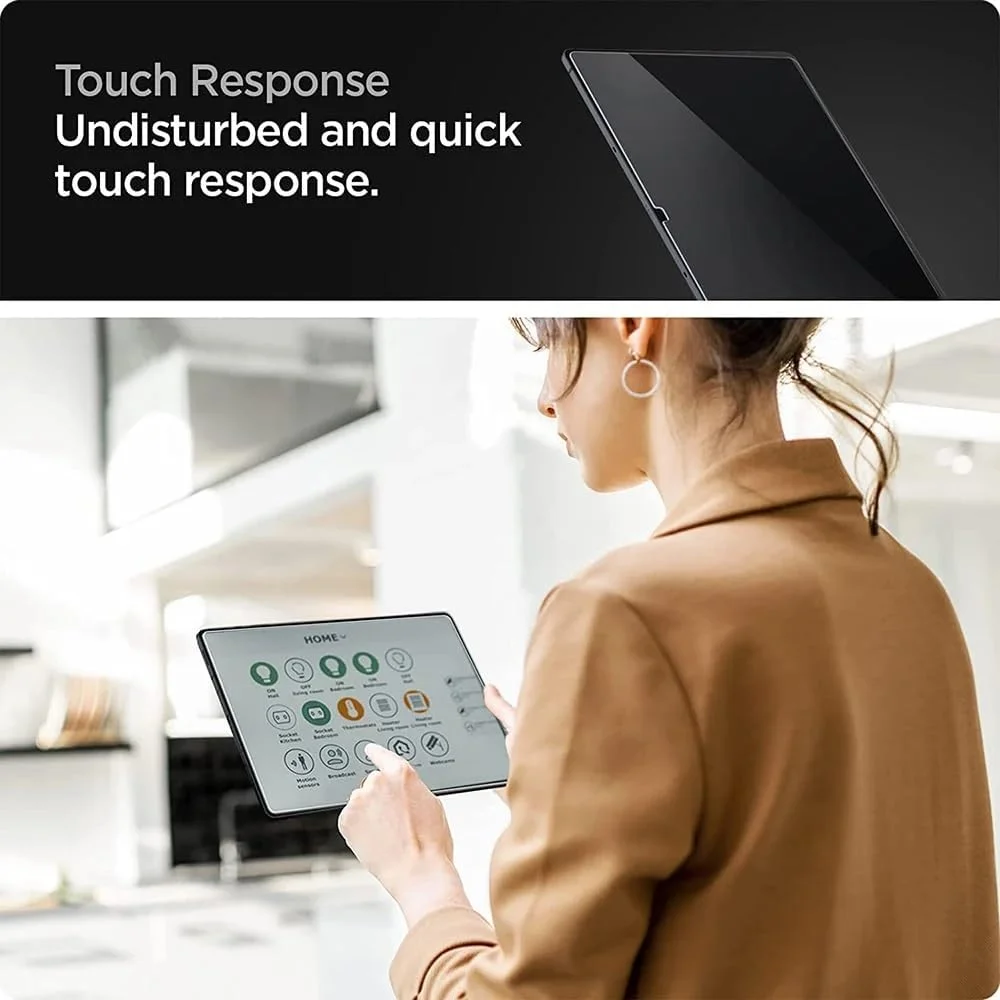 محافظ صفحه نمایش شیشه ای Muzz برای تبلت سامسونگ گلکسی تب S7، 2 عدد، شفاف، سختی 9H، ضد خش، بدون حباب (گلکسی تب S7)