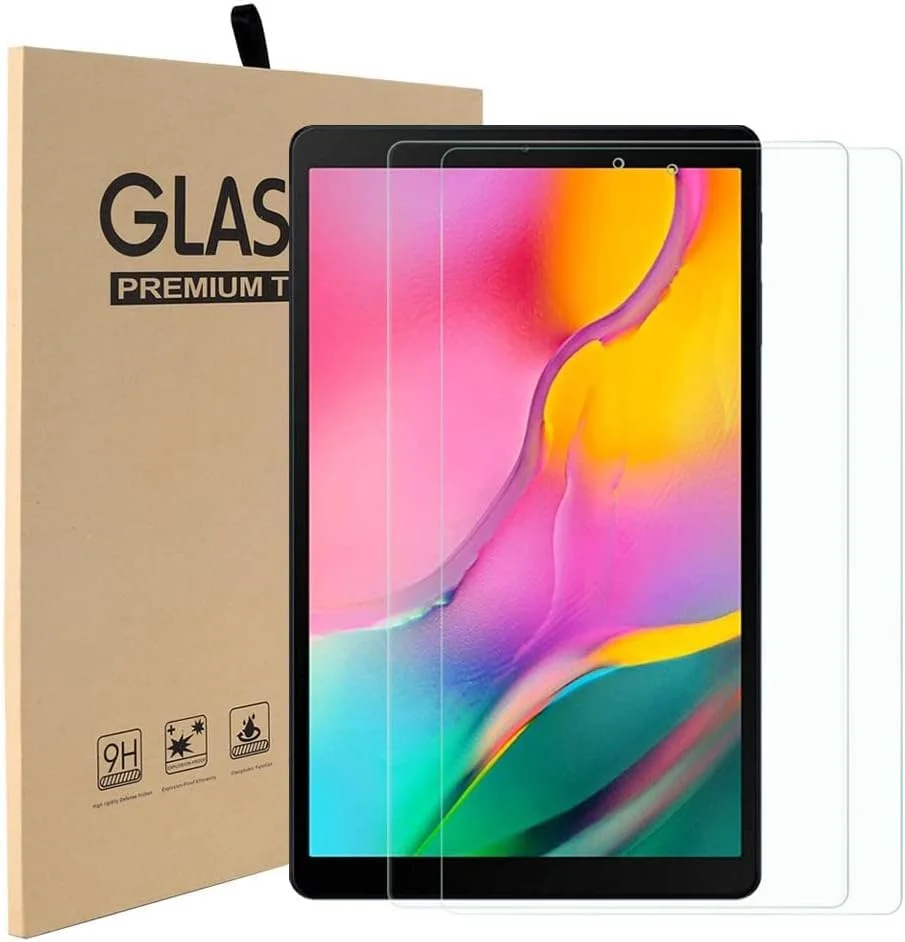 محافظ صفحه نمایش موبی استار برای تبلت سامسونگ گلکسی تب A 10.1 2019، مدل T510/T515، محافظ صفحه نمایش شیشه ای حرارت دیده ممتاز برای سامسونگ گلکسی تب T515 - بسته 2 عددی محافظ صفحه نمایش موبی استار برای تبلت سامسونگ گلکسی تب A 10.1 2019، مدل T510/T515، محافظ صفحه نمایش شیشه ای حرارت دیده ممتاز برای سامسونگ گلکسی تب T515 - بسته 2 عددی