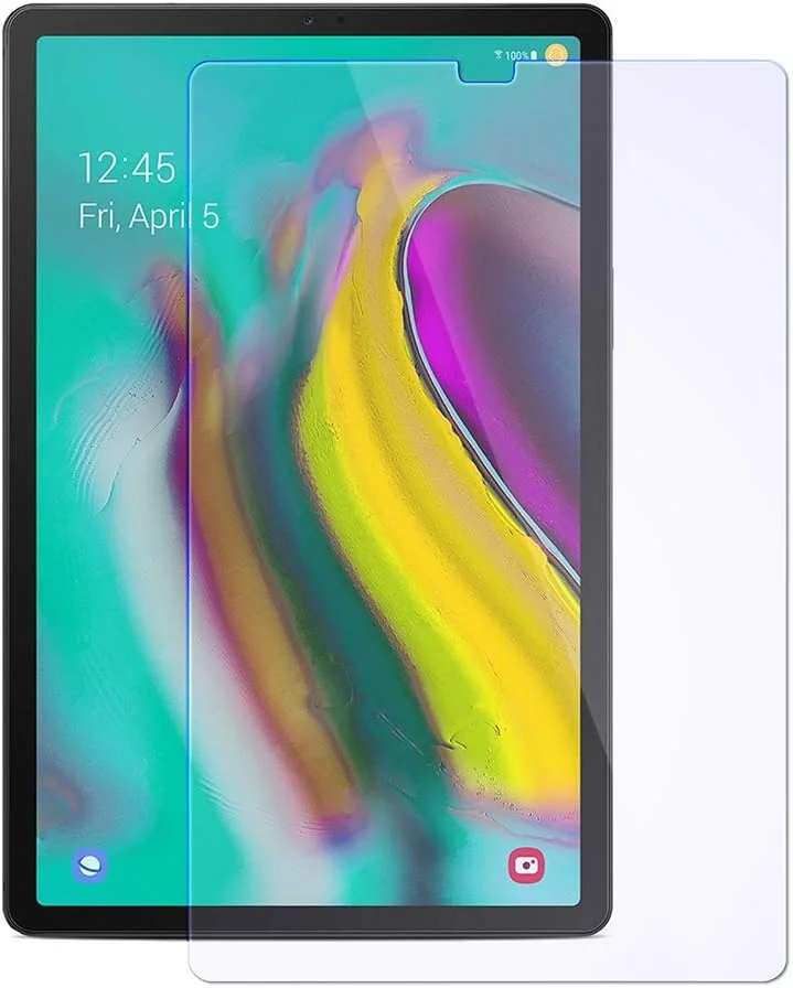 محافظ صفحه نمایش تبلت سامسونگ گلکسی تب S6 10.5 اینچ 2019 (-T860) ZoneFoker [بسته 2 عددی]، شیشه حرارت دیده [ضد خش] [نصب آسان] [بدون حباب] برای تبلت سامسونگ تب S6 -T860 (شفاف)