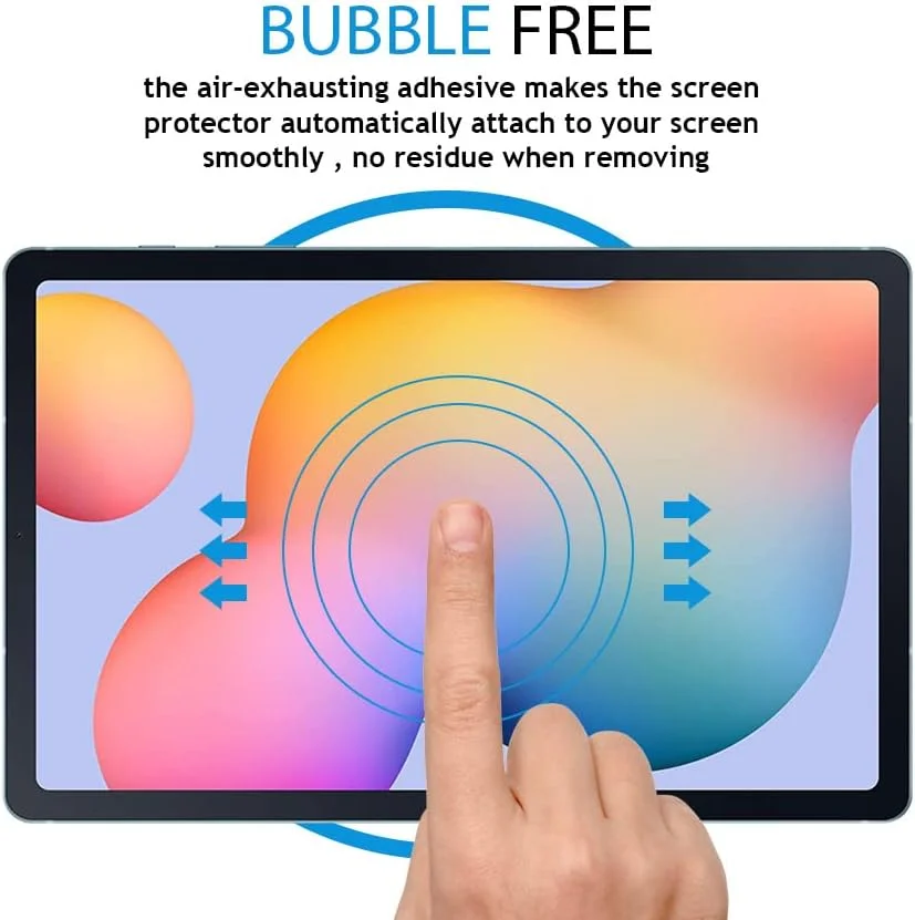 محافظ صفحه نمایش Al-HuTrusHi سازگار با Samsung Galaxy Tab S6 Lite 2024 [SM-P620, SM-P625] - 2022 - [SM-P613,SM-P619] / 2020 - [SM-P610,SM-P615]، فیلم سرامیکی مات با سطح مات