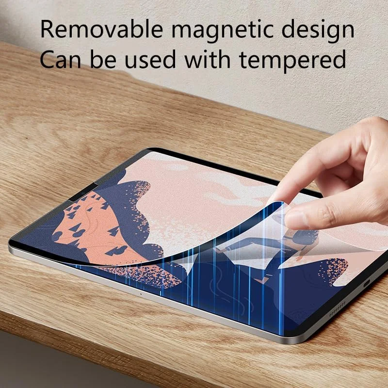 محافظ صفحه نمایش مات مغناطیسی قابل جابجایی Dejeen، طراحی شده برای Samsung Galaxy Tab S7FE/S7+/S8+/S9FE+/S9+/S10+، ضد انعکاس نور، حس نقاشی روی کاغذ، (12.4 اینچ) محافظ صفحه نمایش مات مغناطیسی قابل جابجایی Dejeen، طراحی شده برای Samsung Galaxy Tab S7FE/S7+/S8+/S9FE+/S9+/S10+، ضد انعکاس نور، حس نقاشی روی کاغذ، (12.4 اینچ)