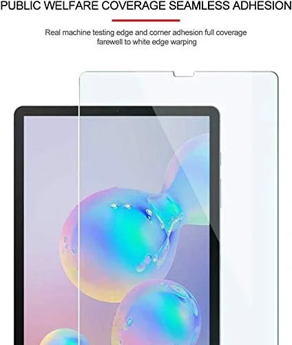 محافظ صفحه نمایش شیشه ای Al-HuTrusHi برای Samsung Galaxy TAB S6، محافظ صفحه نمایش شیشه ای حرارت دیده شفاف HD بدون حباب برای Samsung Galaxy Tab S6 (2019) SM-T860/SM-T865 تبلت (10.5 اینچ) محافظ صفحه نمایش شیشه ای Al-HuTrusHi برای Samsung Galaxy TAB S6، محافظ صفحه نمایش شیشه ای حرارت دیده شفاف HD بدون حباب برای Samsung Galaxy Tab S6 (2019) SM-T860/SM-T865 تبلت (10.5 اینچ)