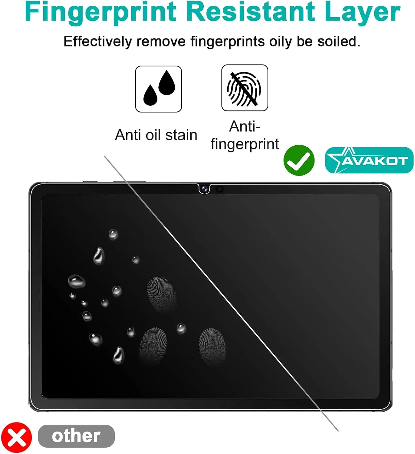 محافظ صفحه نمایش آواکوت 2 عددی برای تبلت سامسونگ گلکسی تب A9 پلاس 2023، فیلم محافظ صفحه نمایش شیشه ای فوق العاده نازک ضد اثر انگشت و حساس به لمس برای گلکسی تب A9 پلاس محافظ صفحه نمایش آواکوت 2 عددی برای تبلت سامسونگ گلکسی تب A9 پلاس 2023، فیلم محافظ صفحه نمایش شیشه ای فوق العاده نازک ضد اثر انگشت و حساس به لمس برای گلکسی تب A9 پلاس
