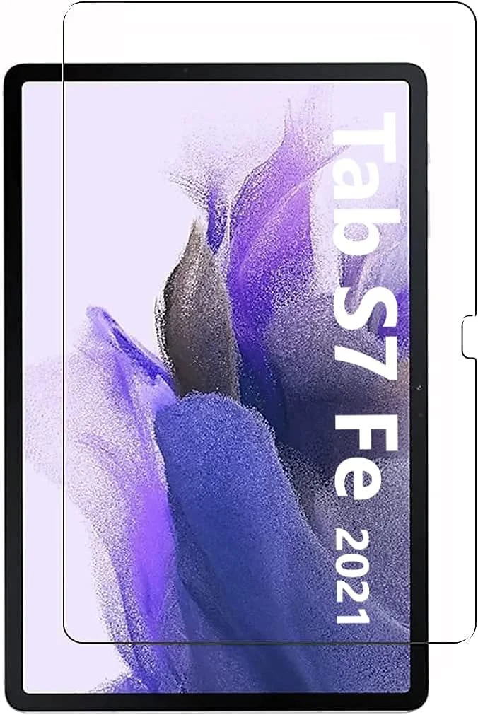 محافظ صفحه نمایش Muzz سازگار با تبلت سامسونگ گلکسی تب S7 FE 2021 (12.4 اینچ)، شیشه حرارت دیده/ضد خش/نصب آسان (1 عدد) محافظ صفحه نمایش Muzz سازگار با تبلت سامسونگ گلکسی تب S7 FE 2021 (12.4 اینچ)، شیشه حرارت دیده/ضد خش/نصب آسان (1 عدد)