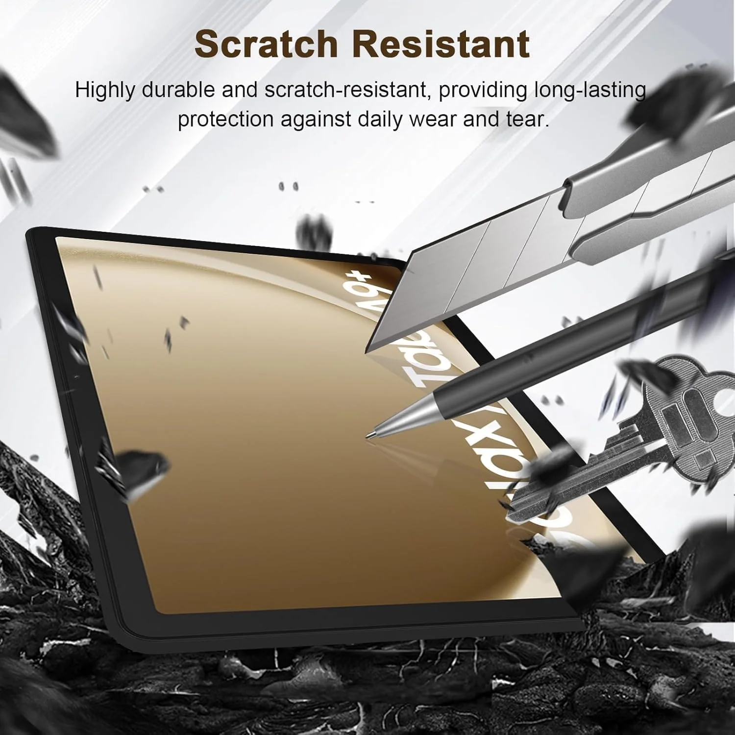 محافظ صفحه نمایش آواکوت 2 عددی برای تبلت سامسونگ گلکسی تب A9 پلاس 2023، فیلم محافظ صفحه نمایش شیشه ای فوق العاده نازک ضد اثر انگشت و حساس به لمس برای گلکسی تب A9 پلاس محافظ صفحه نمایش آواکوت 2 عددی برای تبلت سامسونگ گلکسی تب A9 پلاس 2023، فیلم محافظ صفحه نمایش شیشه ای فوق العاده نازک ضد اثر انگشت و حساس به لمس برای گلکسی تب A9 پلاس