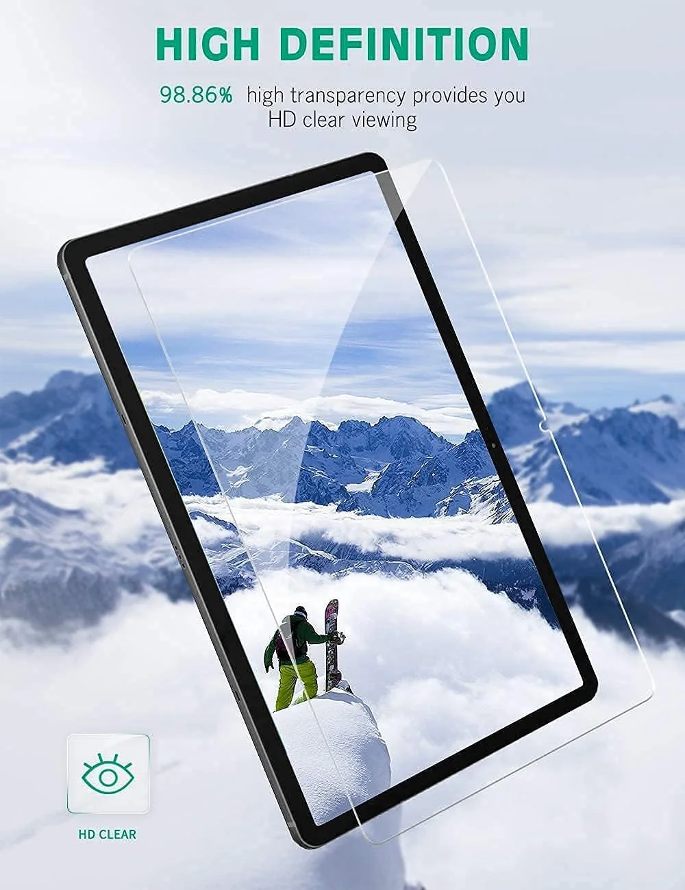 محافظ صفحه نمایش Muzz سازگار با تبلت سامسونگ گلکسی تب S7 FE 2021 (12.4 اینچ)، شیشه حرارت دیده/ضد خش/نصب آسان (1 عدد) محافظ صفحه نمایش Muzz سازگار با تبلت سامسونگ گلکسی تب S7 FE 2021 (12.4 اینچ)، شیشه حرارت دیده/ضد خش/نصب آسان (1 عدد)