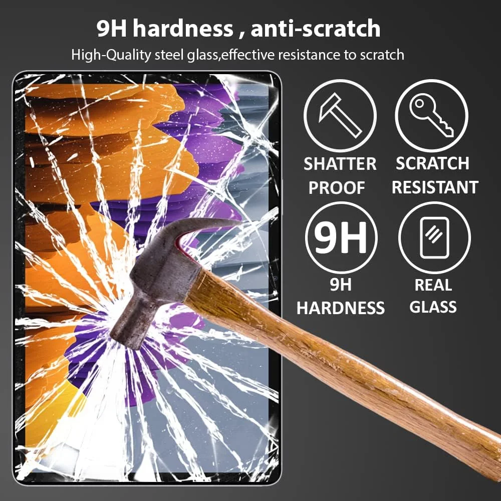 محافظ صفحه نمایش شیشه ای حرارت دیده Al-HuTrusHi برای تبلت سامسونگ گلکسی تب S7، سختی 9H، لبه گرد 2.5D، مناسب برای سامسونگ گلکسی تب S7 11 اینچ 2020 مدل SM-T870 / T875 محافظ صفحه نمایش شیشه ای حرارت دیده Al-HuTrusHi برای تبلت سامسونگ گلکسی تب S7، سختی 9H، لبه گرد 2.5D، مناسب برای سامسونگ گلکسی تب S7 11 اینچ 2020 مدل SM-T870 / T875