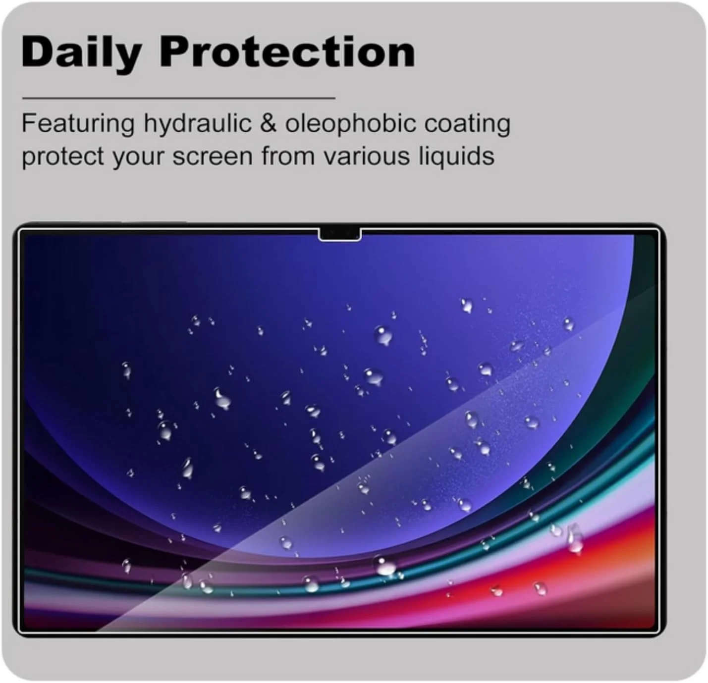 محافظ صفحه نمایش شیشه ای حرارت دیده 9H اسکییدو برای تبلت سامسونگ گلکسی تب S10 Ultra 14.6 اینچ، فیلم محافظ ضد خش، حساس به لمس و ضد اثر انگشت (1 عدد) محافظ صفحه نمایش شیشه ای حرارت دیده 9H اسکییدو برای تبلت سامسونگ گلکسی تب S10 Ultra 14.6 اینچ، فیلم محافظ ضد خش، حساس به لمس و ضد اثر انگشت (1 عدد)