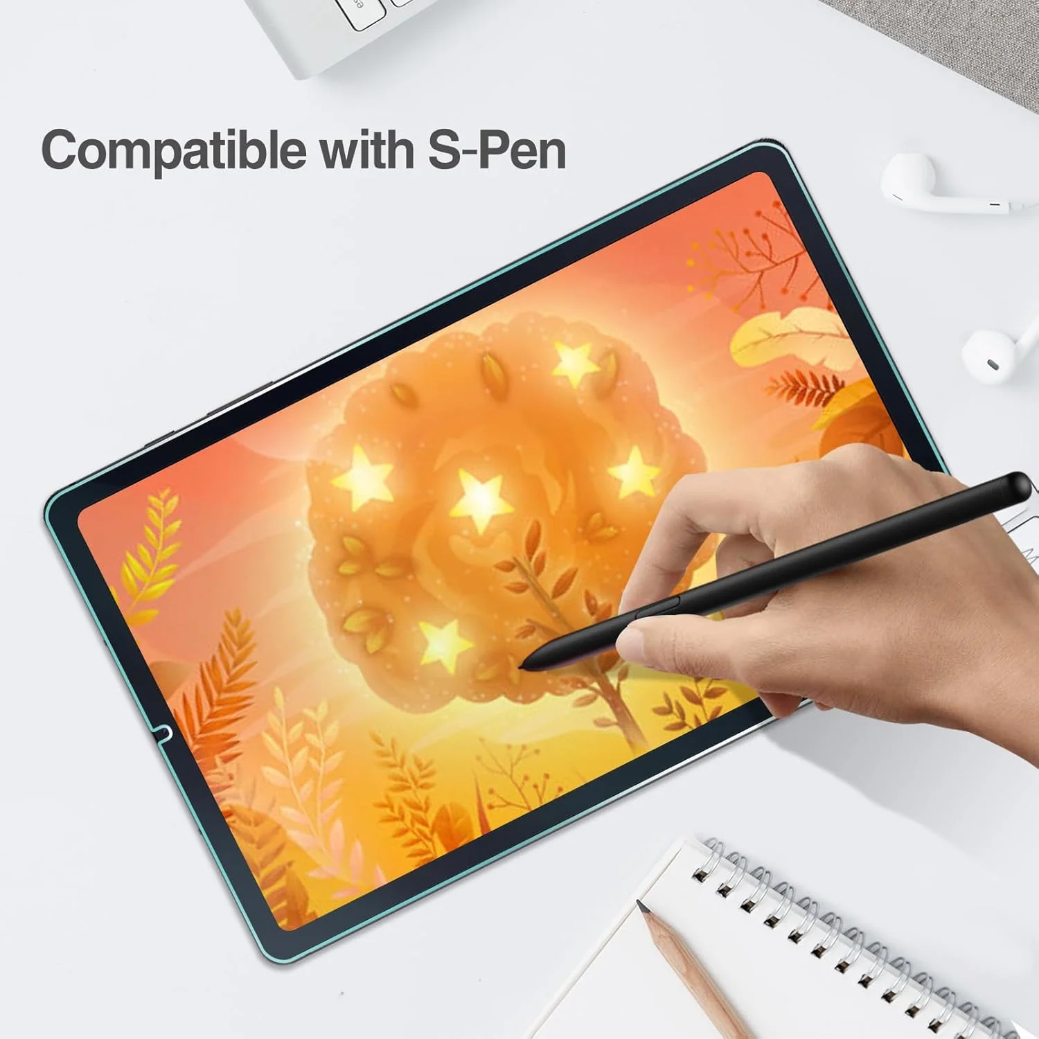 محافظ صفحه نمایش ProCase بسته 2 عددی برای تبلت سامسونگ گلکسی تب S6 لایت 10.4 اینچ 2022/2020، محافظ صفحه نمایش شیشه ای حرارت دیده با وضوح HD و سختی 9H برای گلکسی تب S6 لایت 10.4 اینچ SM-P610/P615/P613/P619 محافظ صفحه نمایش ProCase بسته 2 عددی برای تبلت سامسونگ گلکسی تب S6 لایت 10.4 اینچ 2022/2020، محافظ صفحه نمایش شیشه ای حرارت دیده با وضوح HD و سختی 9H برای گلکسی تب S6 لایت 10.4 اینچ SM-P610/P615/P613/P619