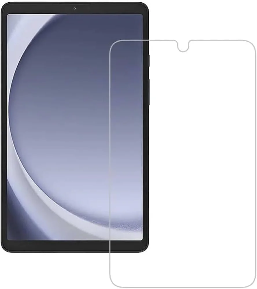 محافظ صفحه نمایش TECH SHEK [بسته 2 عددی] برای تبلت سامسونگ گلکسی تب A9 (8.7 اینچ)، شیشه حرارت دیده شفاف HD ضد خش، سختی 9H