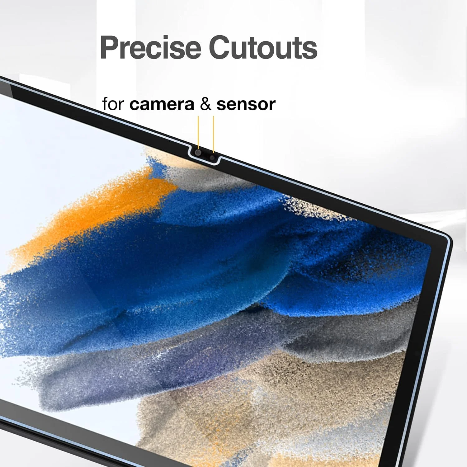 محافظ صفحه نمایش شیشه ای ProCase سازگار با گلکسی تب A8 10.5 اینچ 2022 (SM-X200/X205)، فیلم محافظ صفحه نمایش، شیشه محافظ 9H تمپر شده برای محافظ صفحه نمایش سامسونگ تب A8، شفاف (بسته 2 عددی) محافظ صفحه نمایش شیشه ای ProCase سازگار با گلکسی تب A8 10.5 اینچ 2022 (SM-X200/X205)، فیلم محافظ صفحه نمایش، شیشه محافظ 9H تمپر شده برای محافظ صفحه نمایش سامسونگ تب A8، شفاف (بسته 2 عددی)