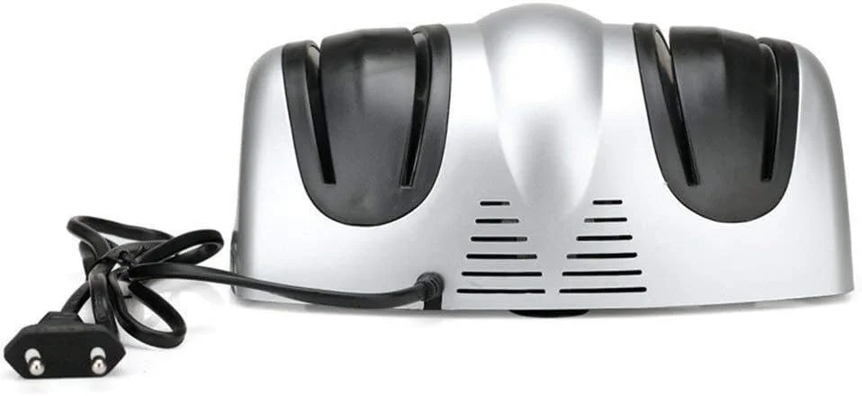 چاقو تیزکن برقی حرفه ای آشپزخانه WK، بهترین سیستم 2 مرحله ای برای تیز کردن و صیقل دادن چاقوها، سنگ چاقو تیزکنی lili چاقو تیزکن برقی حرفه ای آشپزخانه WK، بهترین سیستم 2 مرحله ای برای تیز کردن و صیقل دادن چاقوها، سنگ چاقو تیزکنی lili