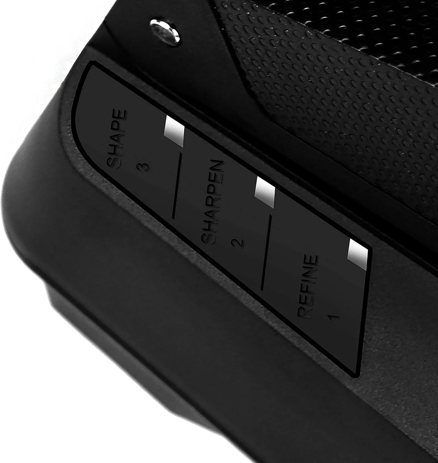 تیزکن برقی چاقو Wusthof - تیزکن لبه آسان برای چاقوهای آشپزخانه - مشکی