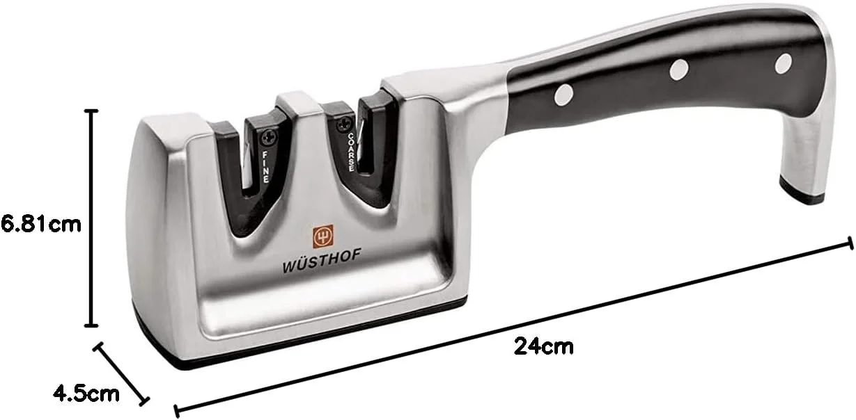 چاقو تیزکن ووستوف، پلاستیکی، مشکی، 1 عددی چاقو تیزکن ووستوف، پلاستیکی، مشکی، 1 عددی