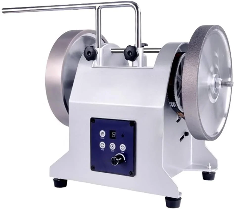 تیزکن برقی چاقو با چرخ سنگ زنی دوگانه TT-YEF، تیزکن کوچک خانگی با خنک کننده آبی، دستگاه پولیش آبی با سرعت پایین، تیزکن دو طرفه خشک/مرطوب چاقو، B تیزکن برقی چاقو با چرخ سنگ زنی دوگانه TT-YEF، تیزکن کوچک خانگی با خنک کننده آبی، دستگاه پولیش آبی با سرعت پایین، تیزکن دو طرفه خشک/مرطوب چاقو، B