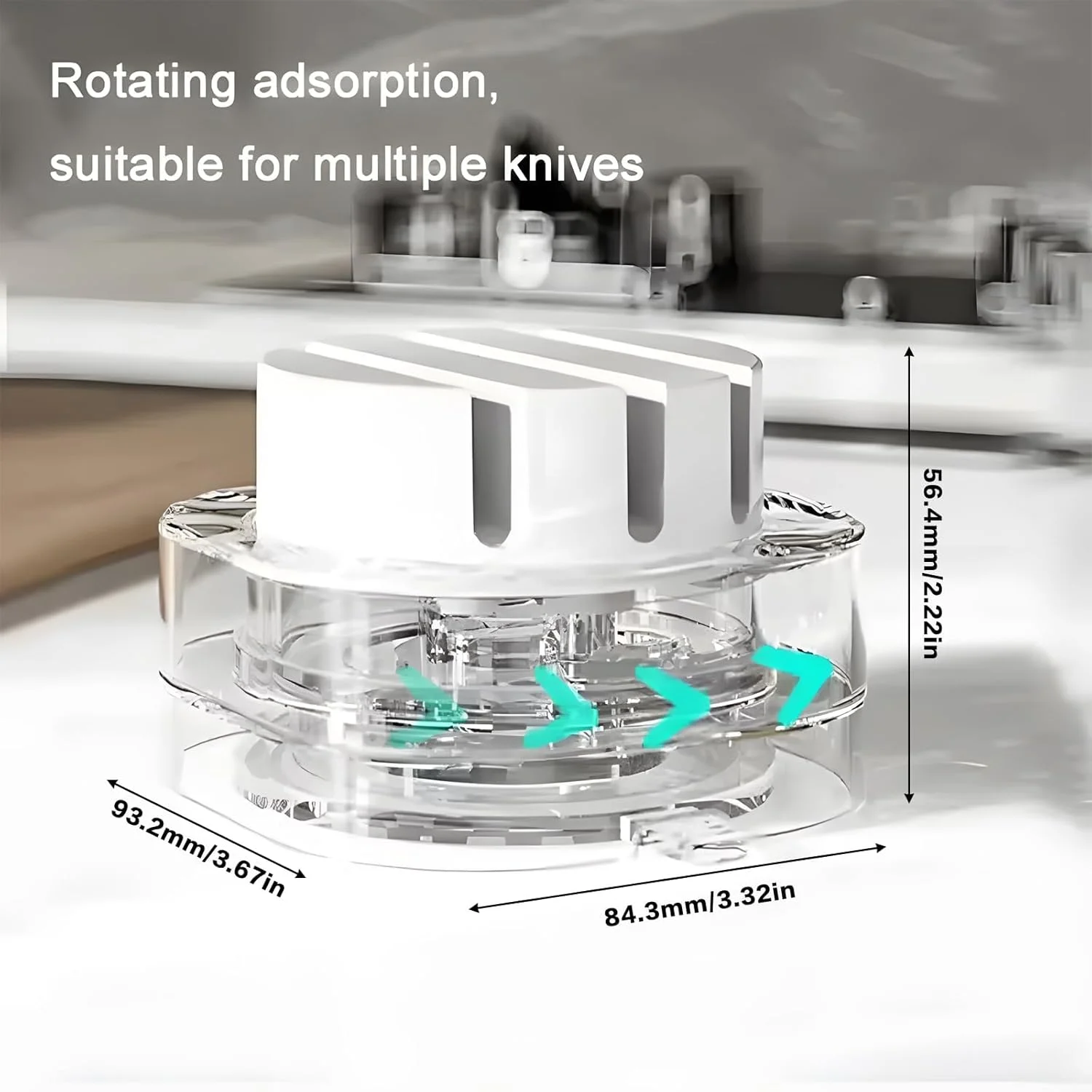 چاقو تیز کن مکنده ای TERRIFI، چاقو تیز کن دستی قابل حمل با سنگ سنباده راه راه و پایه مکنده چرخشی، ابزار تیز کردن لبه سریع چند منظوره برای چاقوهای آشپزخانه، قیچی چاقو تیز کن مکنده ای TERRIFI، چاقو تیز کن دستی قابل حمل با سنگ سنباده راه راه و پایه مکنده چرخشی، ابزار تیز کردن لبه سریع چند منظوره برای چاقوهای آشپزخانه، قیچی