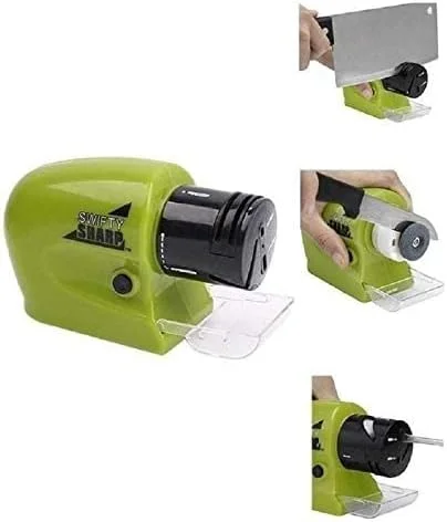 چاقو تیز کن موتوری بدون سیم سویفتی شارپ - سبز (ASW)