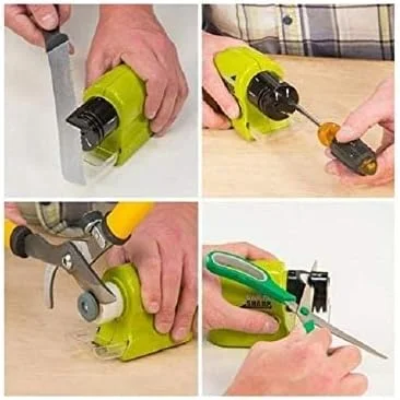 چاقو تیز کن موتوری بدون سیم سویفتی شارپ - سبز (ASW)