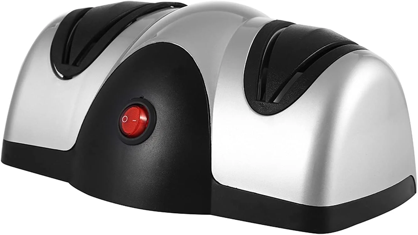 چاقو تیز کن برقی حرفه ای دو مرحله ای SKEIDO Icome با تیغه بسیار تیز مناسب آشپزخانه چاقو تیز کن برقی حرفه ای دو مرحله ای SKEIDO Icome با تیغه بسیار تیز مناسب آشپزخانه