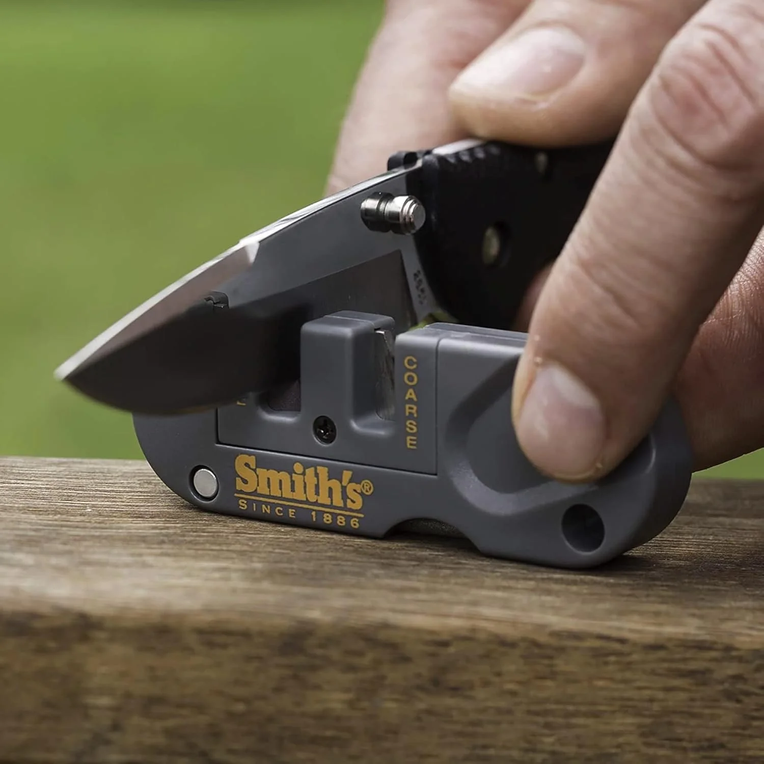 تیزکن چاقوی شکاری Smith's Abrasives PP1، ابعاد 8.9 در 2.5 در 0 سانتی‌متر (طول x عرض x ارتفاع)