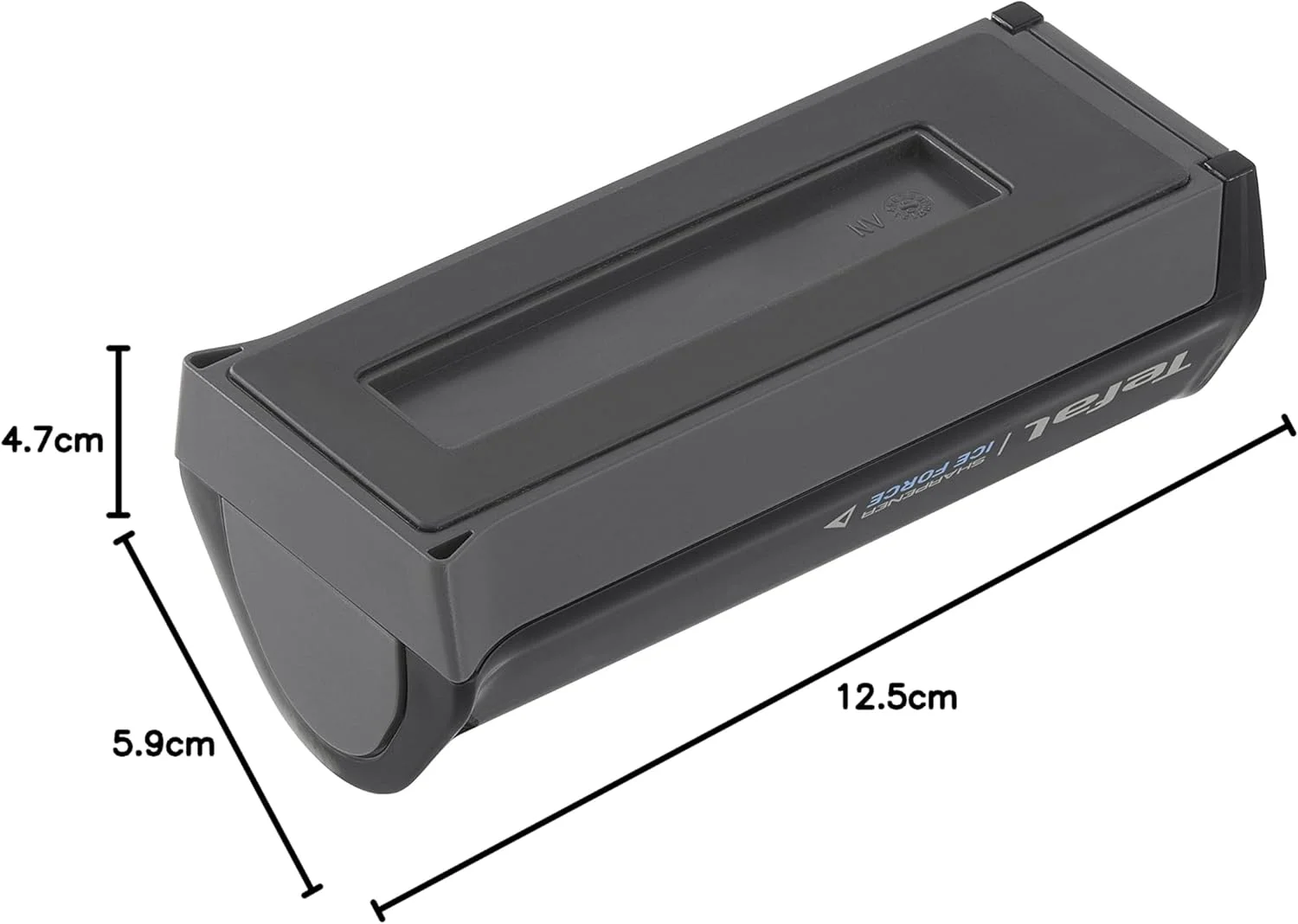 تیغال تیزکن چاقوی جمعشونده تفال مدل Ice Force، 12.5x5.9 سانتیمتر، مشکی تیغال تیزکن چاقوی جمعشونده تفال مدل Ice Force، 12.5x5.9 سانتیمتر، مشکی