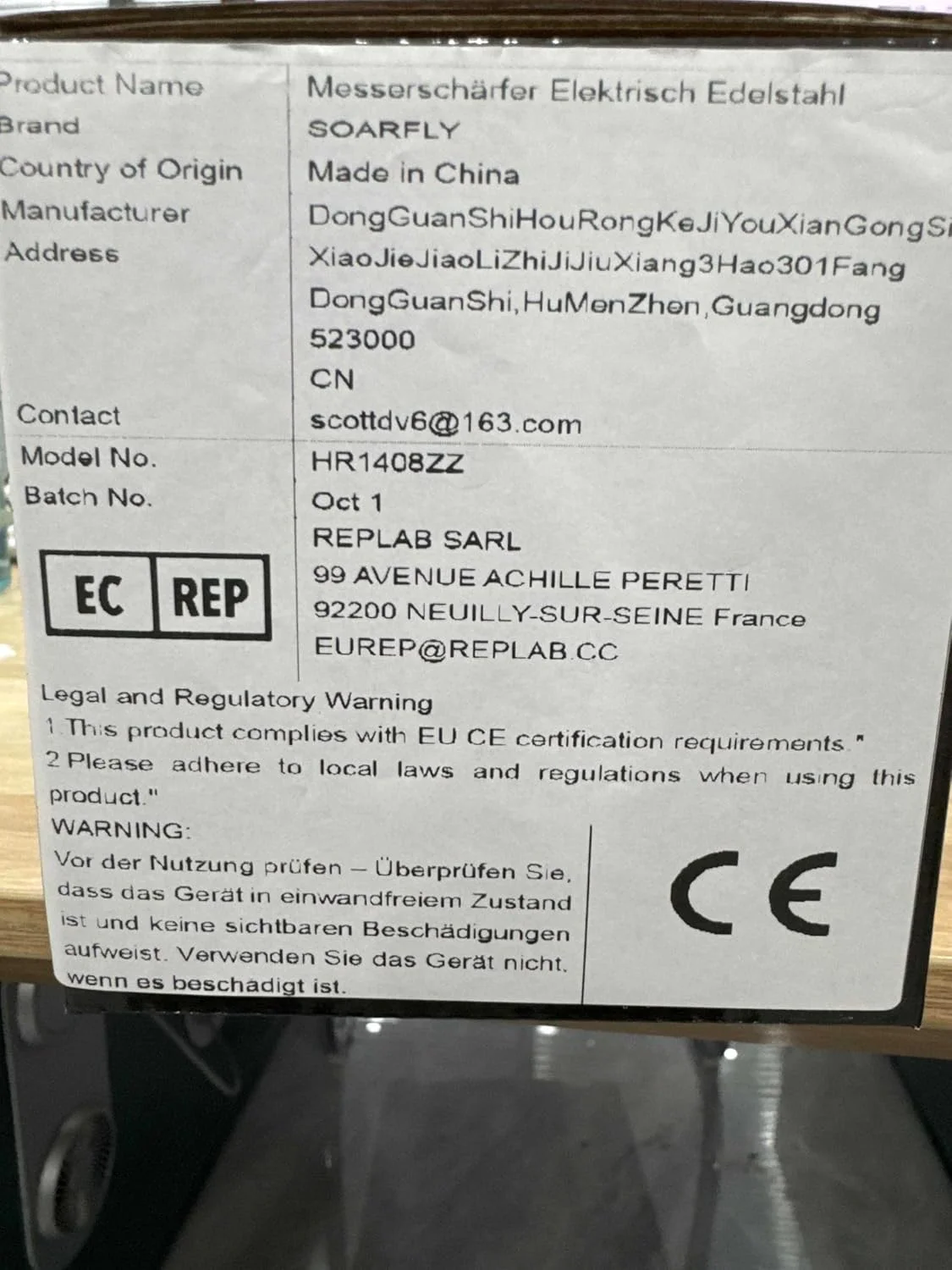 چاقو تیزکن برقی SOARFLY، فولاد ضد زنگ، چاقو تیزکن برقی، حرفه ای، چاقو تیزکن ارگونومیک، چاقو تیزکن برقی برای زبر و ظریف، ایده آل برای انواع چاقو چاقو تیزکن برقی SOARFLY، فولاد ضد زنگ، چاقو تیزکن برقی، حرفه ای، چاقو تیزکن ارگونومیک، چاقو تیزکن برقی برای زبر و ظریف، ایده آل برای انواع چاقو