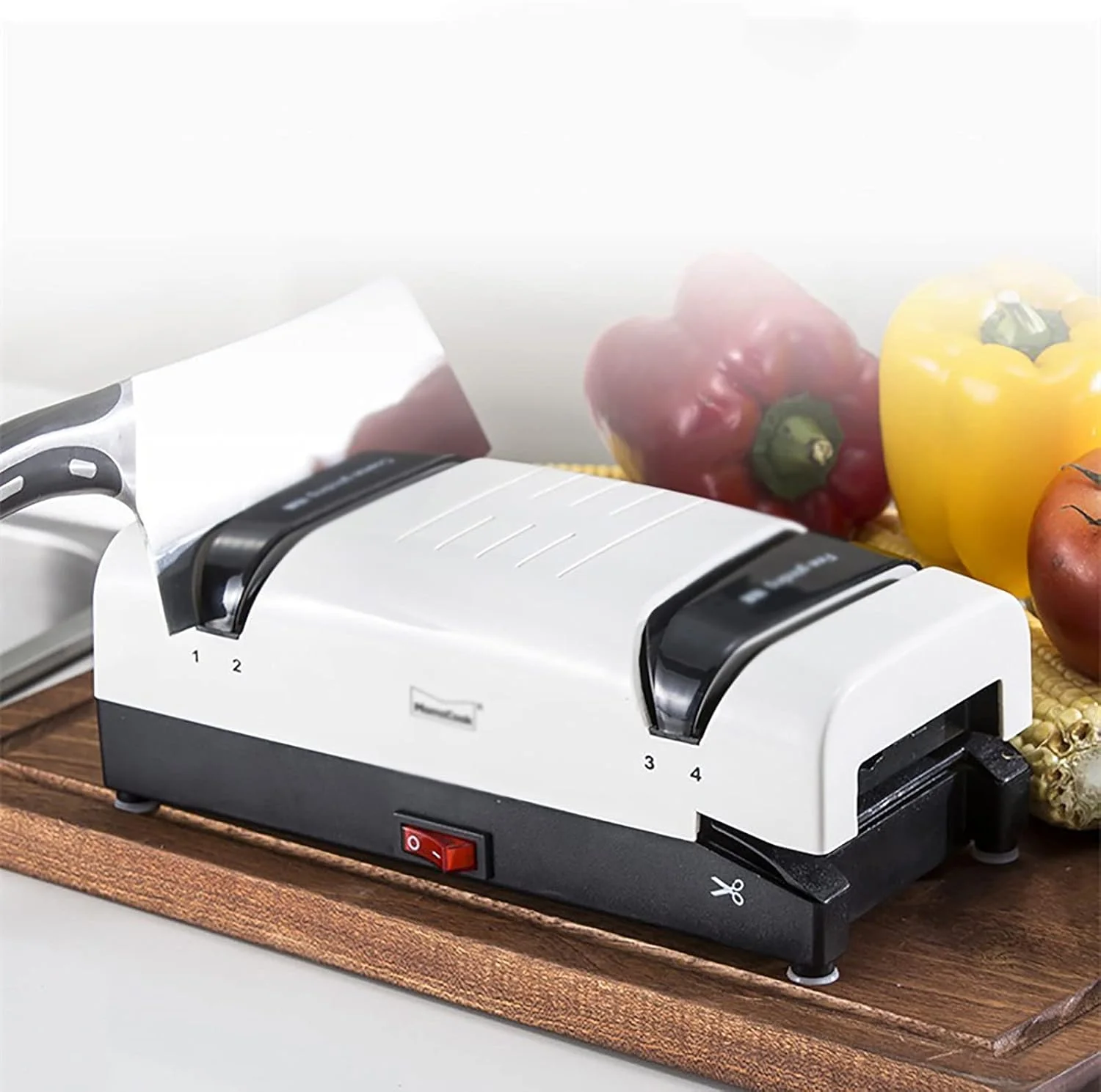 چاقو تیز کن RIJPEX، دستگاه چاقو تیز کن آشپزخانه، چاقو تیز کن برقی، چاقو تیز کن مستقیم، چاقو تیز کن کاملا اتوماتیک خانگی، راحت و کاربردی (رنگ: مشکی، سایز: 24.5x9.5x12cm) چاقو تیز کن RIJPEX، دستگاه چاقو تیز کن آشپزخانه، چاقو تیز کن برقی، چاقو تیز کن مستقیم، چاقو تیز کن کاملا اتوماتیک خانگی، راحت و کاربردی (رنگ: مشکی، سایز: 24.5x9.5x12cm)