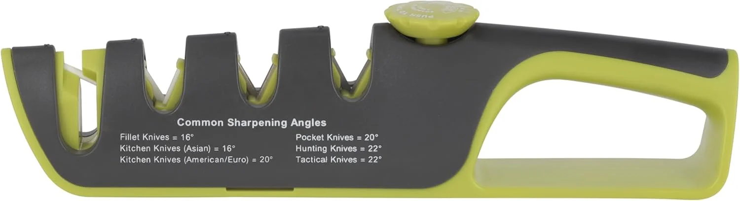 چاقو تیزکن زاویه دار رویال فورد مدل RF12352 با پایه تخت ضد لغزش و دسته ارگونومیک برای ترمیم و صیقل دادن چاقوهای کند و آسیب دیده چاقو تیزکن زاویه دار رویال فورد مدل RF12352 با پایه تخت ضد لغزش و دسته ارگونومیک برای ترمیم و صیقل دادن چاقوهای کند و آسیب دیده