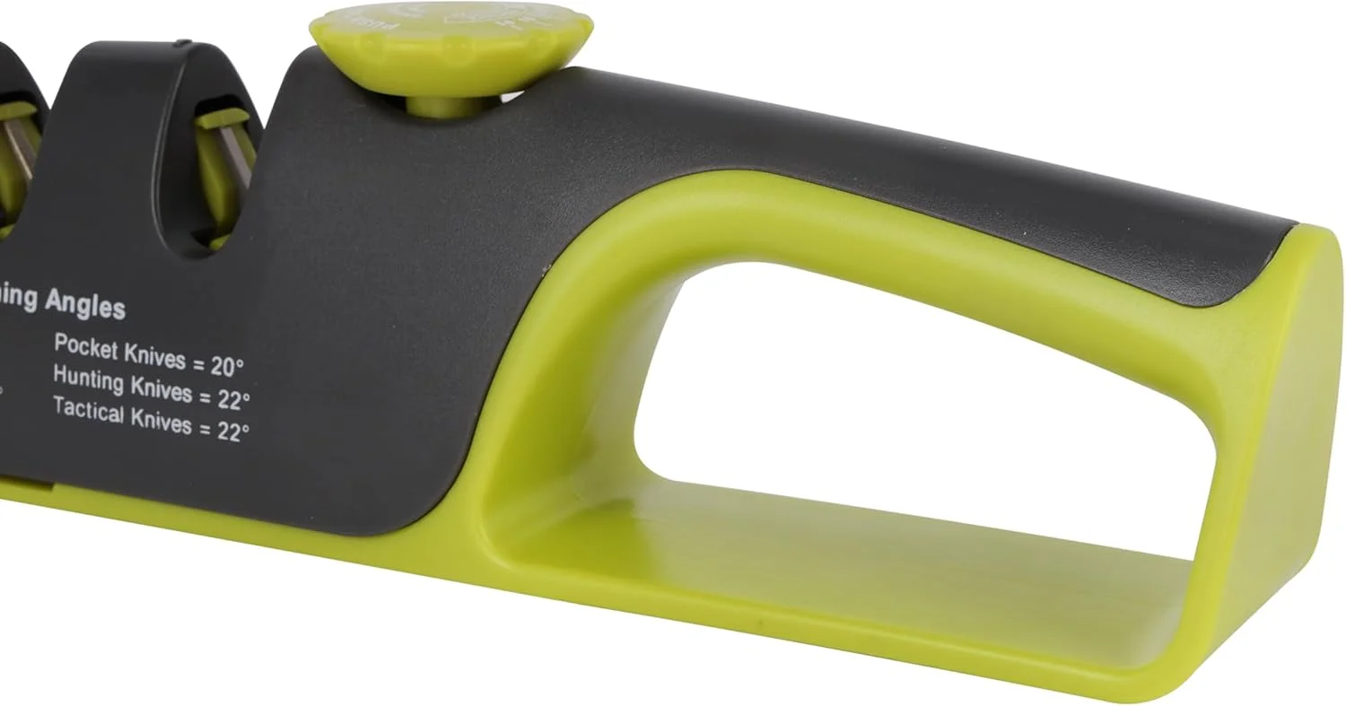 چاقو تیزکن زاویه دار رویال فورد مدل RF12352 با پایه تخت ضد لغزش و دسته ارگونومیک برای ترمیم و صیقل دادن چاقوهای کند و آسیب دیده