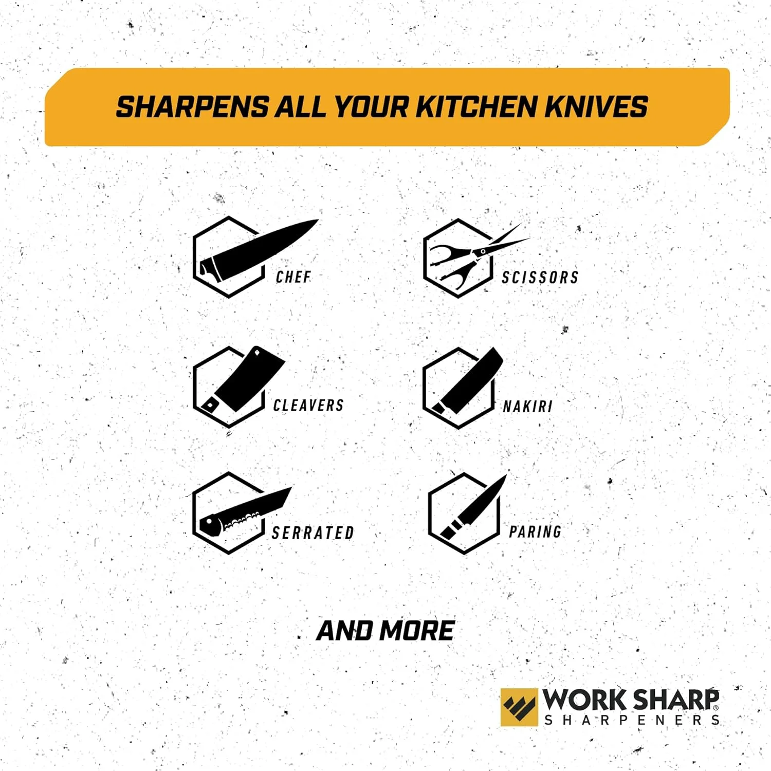 تیزکن آشپزخانه Work Sharp Culinary مدل CPE4-W، ابعاد 18.3 x 13.2 x 11.4 سانتی متر