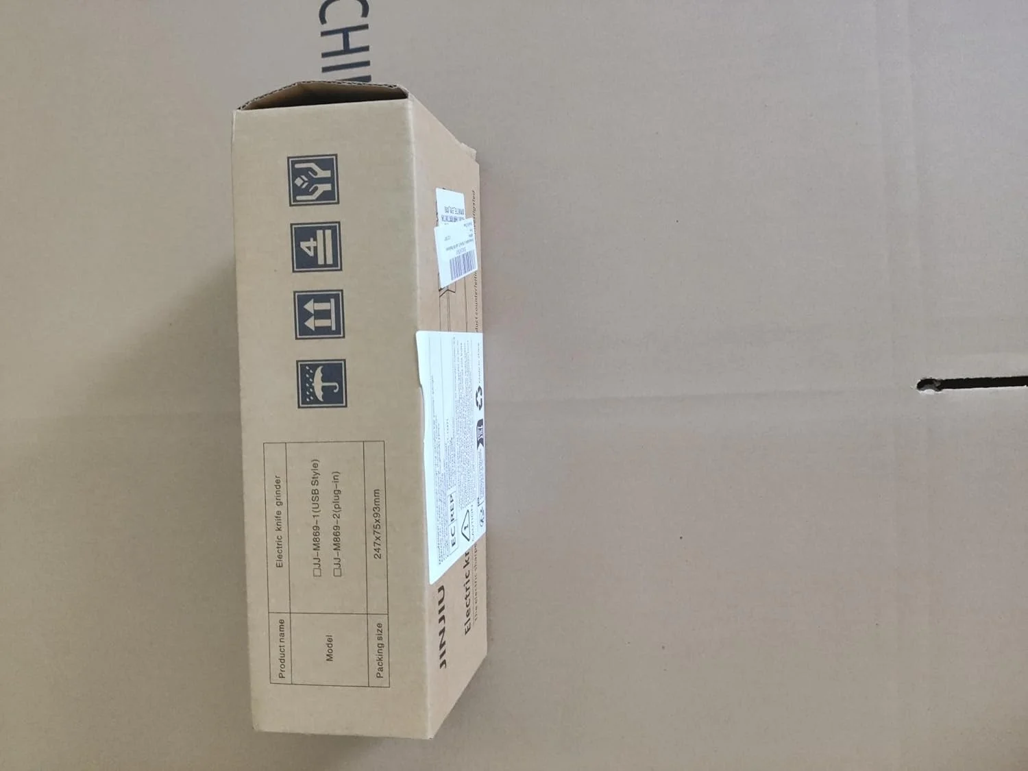 چاقو تیزکن SANON، چاقو تیزکن برقی 2 مرحله ای، ارگونومیک، الماس برای تیز کردن ظریف و سرامیک ویژه برای تیز کردن دقیق