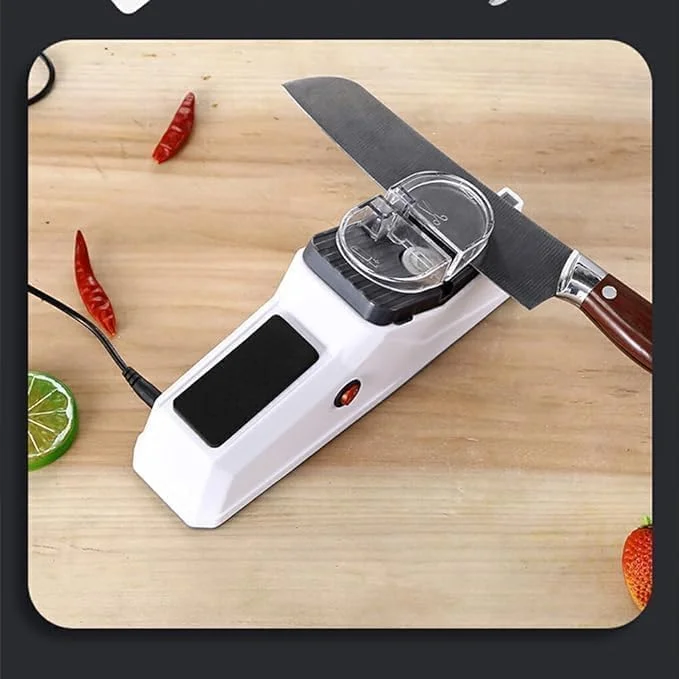 چاقو تیز کن برقی پلاگ بری - ابزاری محکم، بادوام و شیک با منبع تغذیه USB برای تیز کردن ایمن و کارآمد